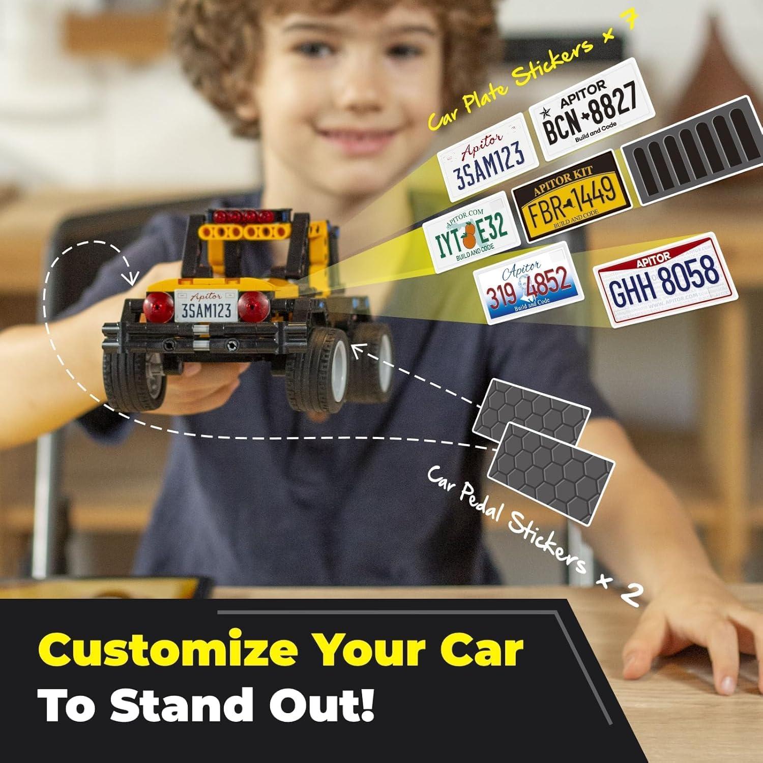 Robot R Apitor Kit de Construcción 4-en-1 STEM 300 Piezas