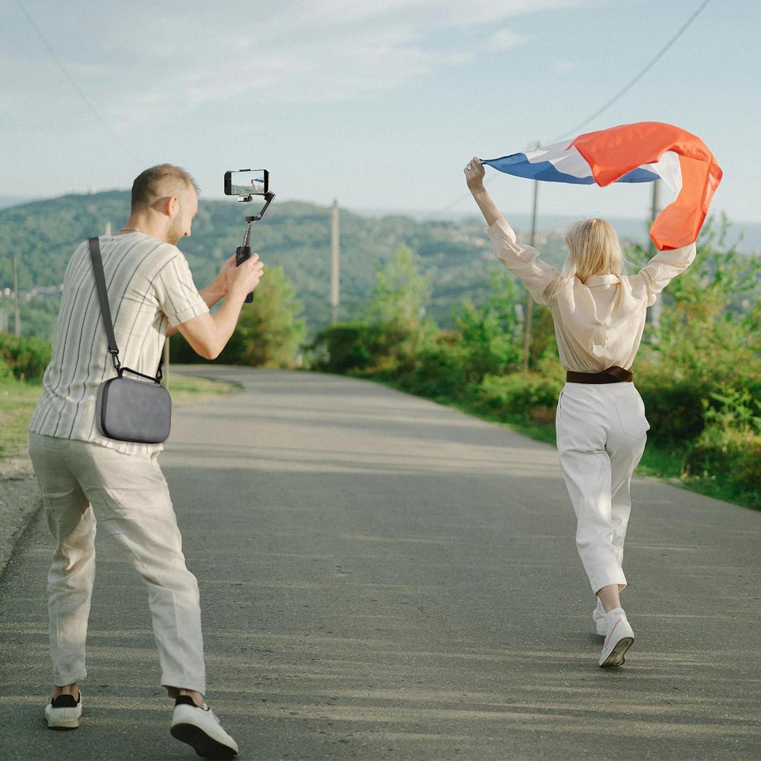 Funda ANKHOH para DJI Osmo Mobile 7P - Impermeable Gris