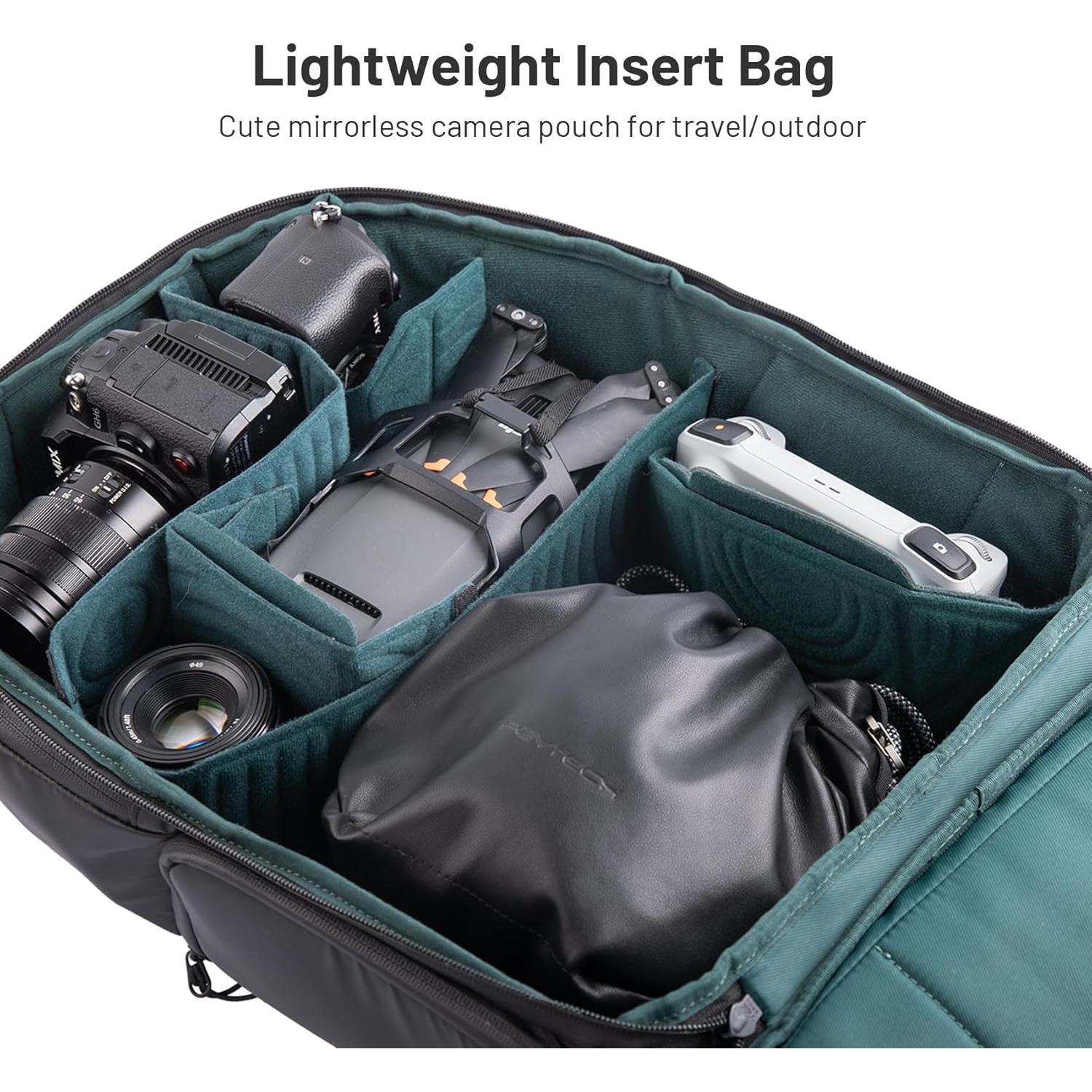 Bolsa de Cuerda PGYTECH OneGo para Cámara Sin Espejo Negra