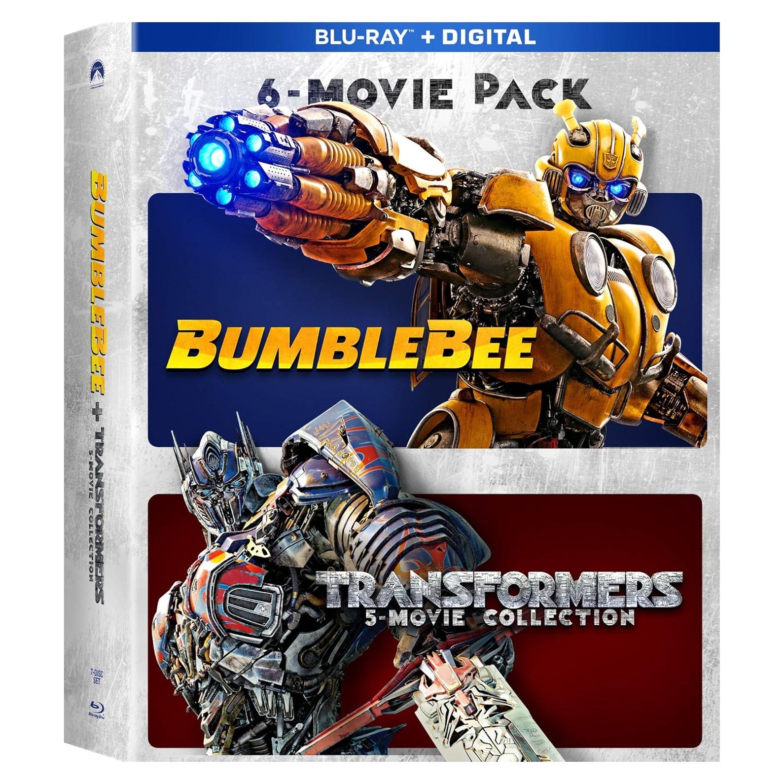 Colección Ultimate 6 Películas Bumblebee Transformers Blu-ray
