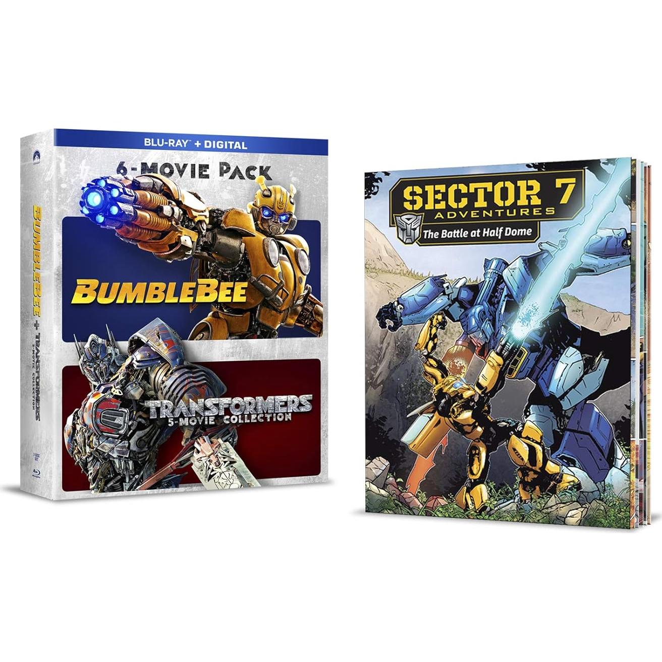Colección Ultimate 6 Películas Bumblebee Transformers Blu-ray