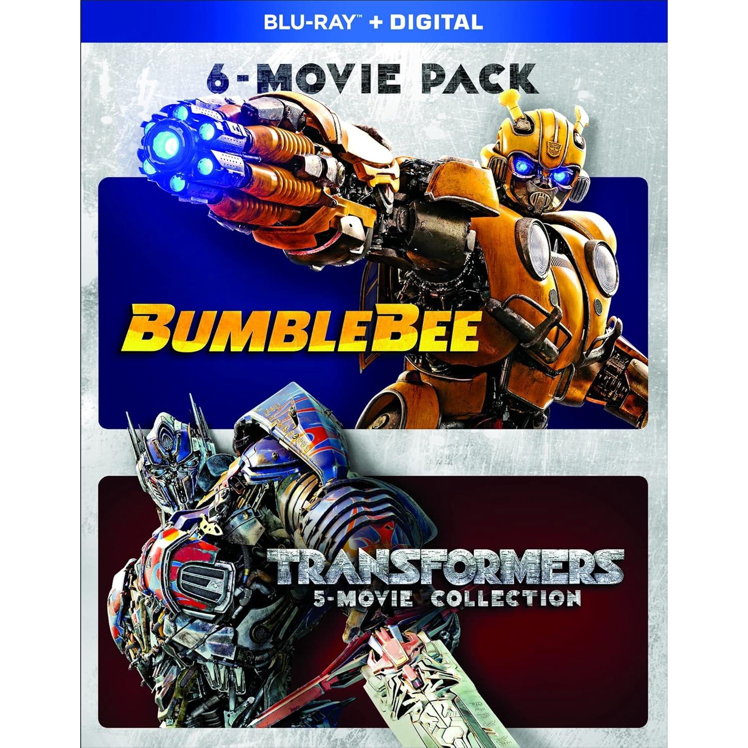 Colección Ultimate 6 Películas Bumblebee Transformers Blu-ray