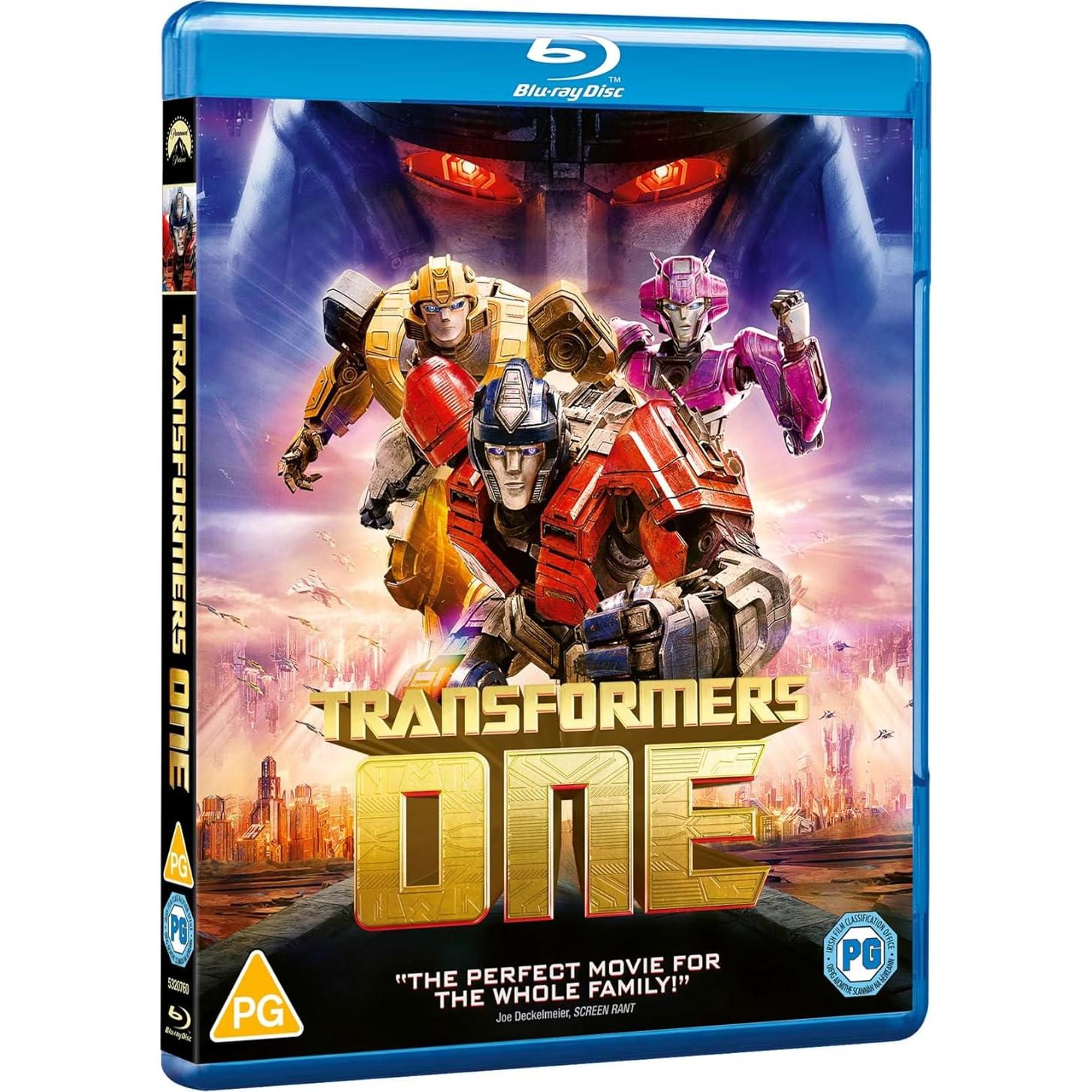 Transformers One Blu-ray Región Libre Animación 104 min