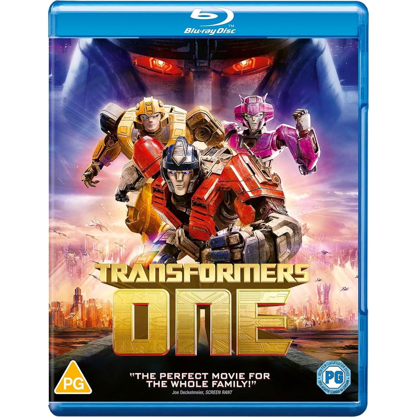 Transformers One Blu-ray Región Libre Animación 104 min