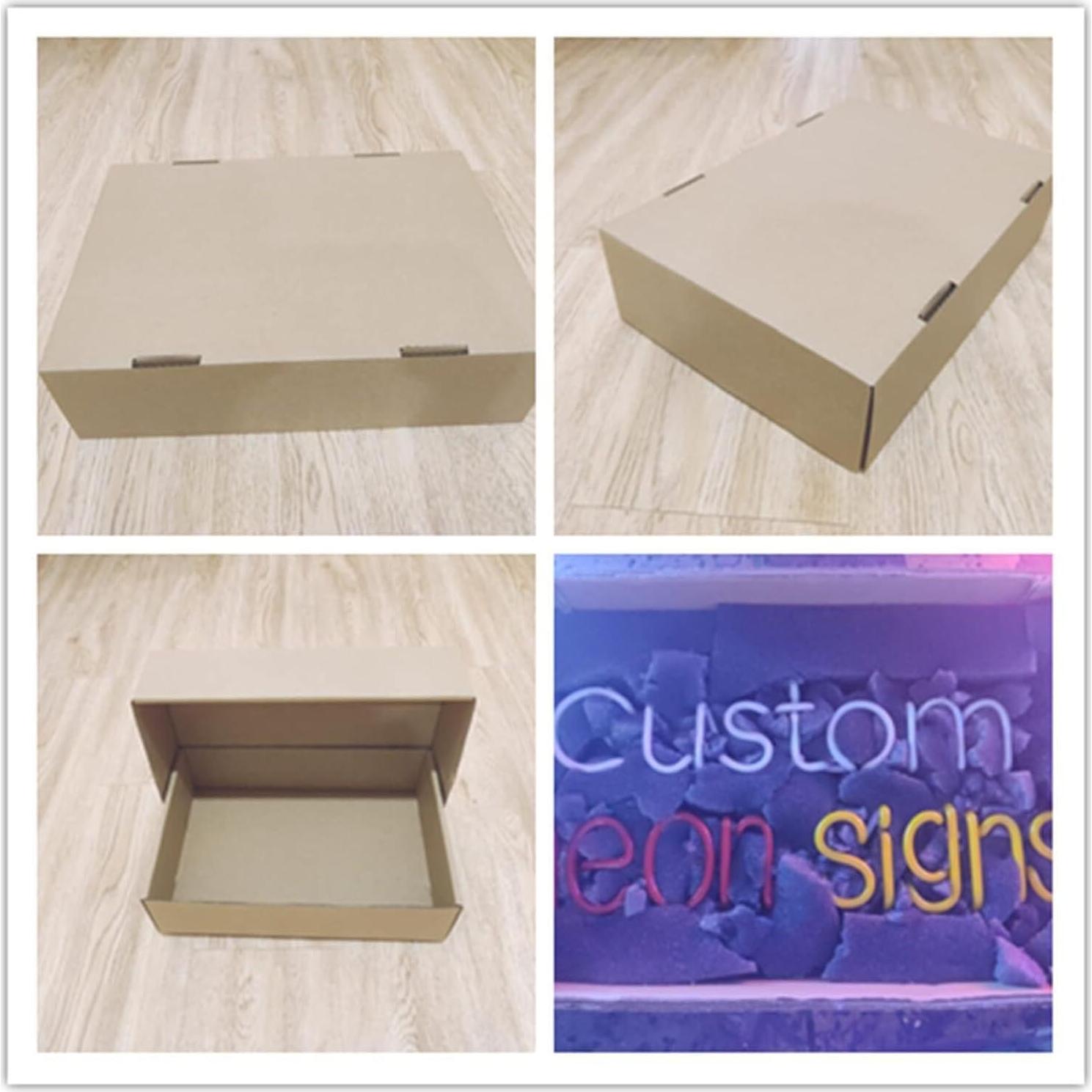 Cartel de Neón Billar con Logo 61x50.8 cm Hvkeer