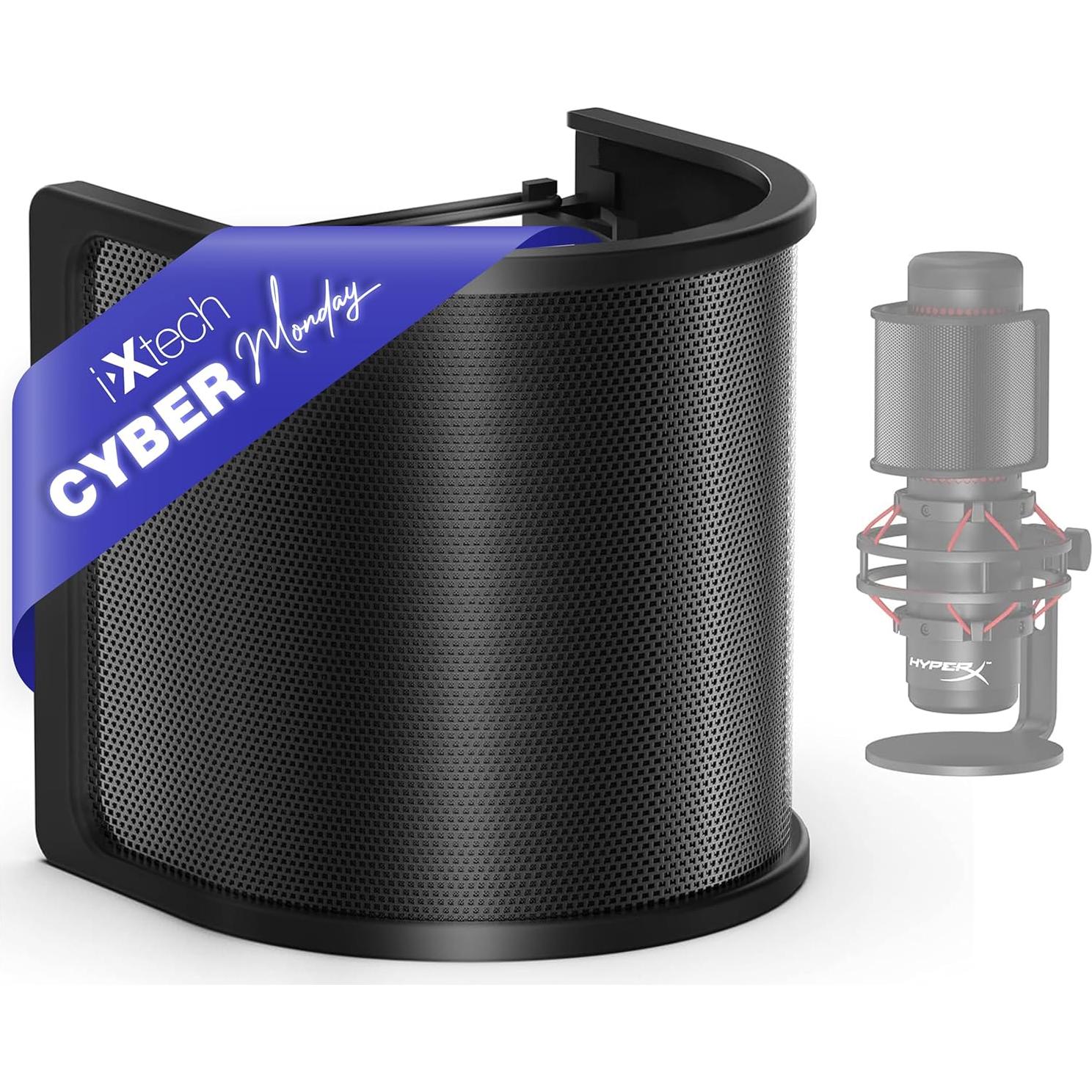 Filtro Pop IXTECH D para Micrófono, 3 Capas, 0.05 kg