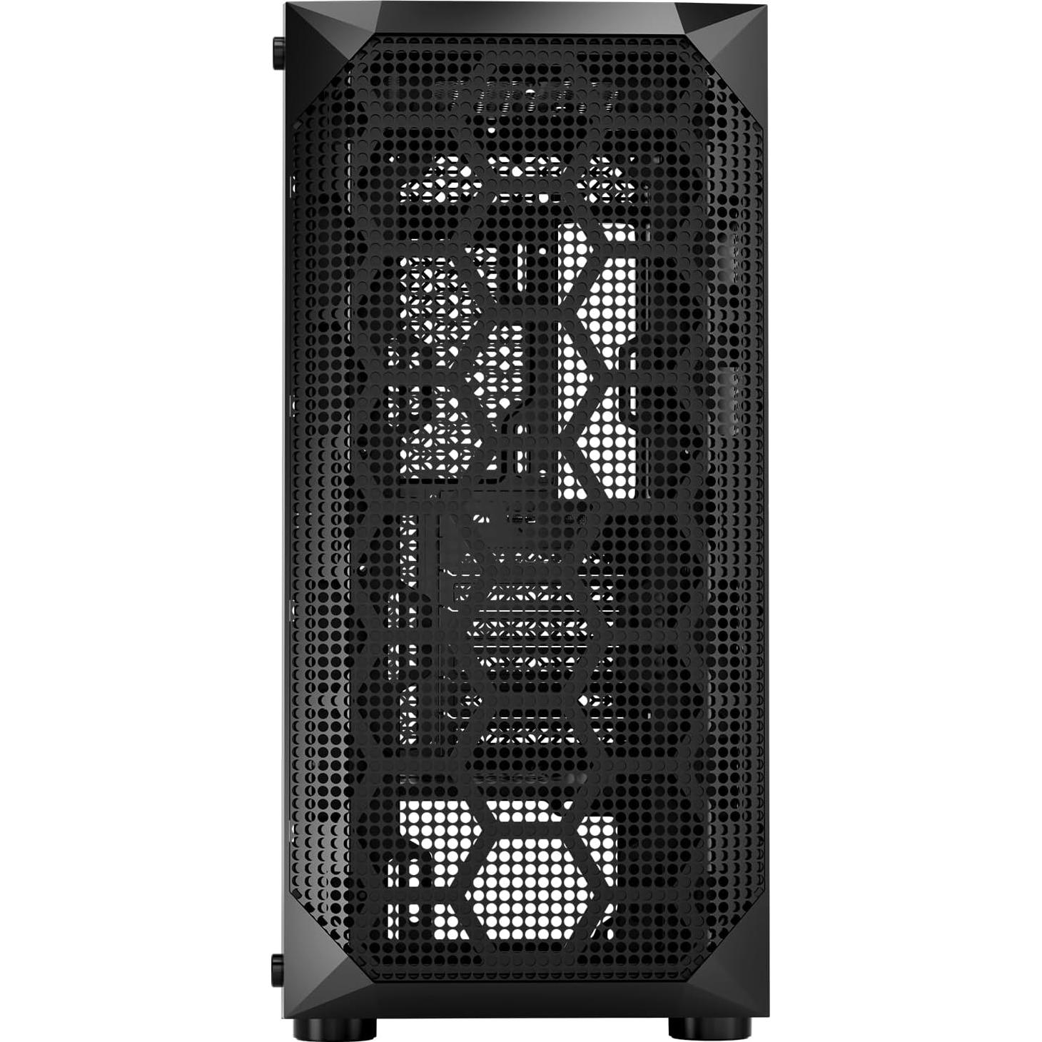 Caja de Juegos para PC VEVOR Torre Completa 3 Ventiladores PWM