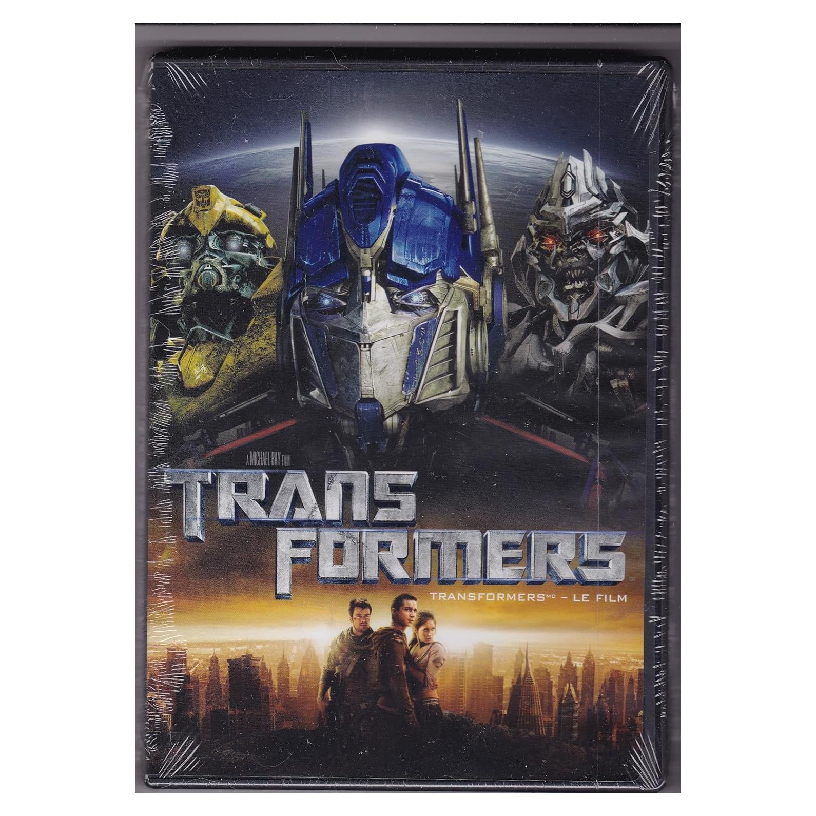 Transformers DVD Pantalla Ancha Michael Bay 19x13.5cm