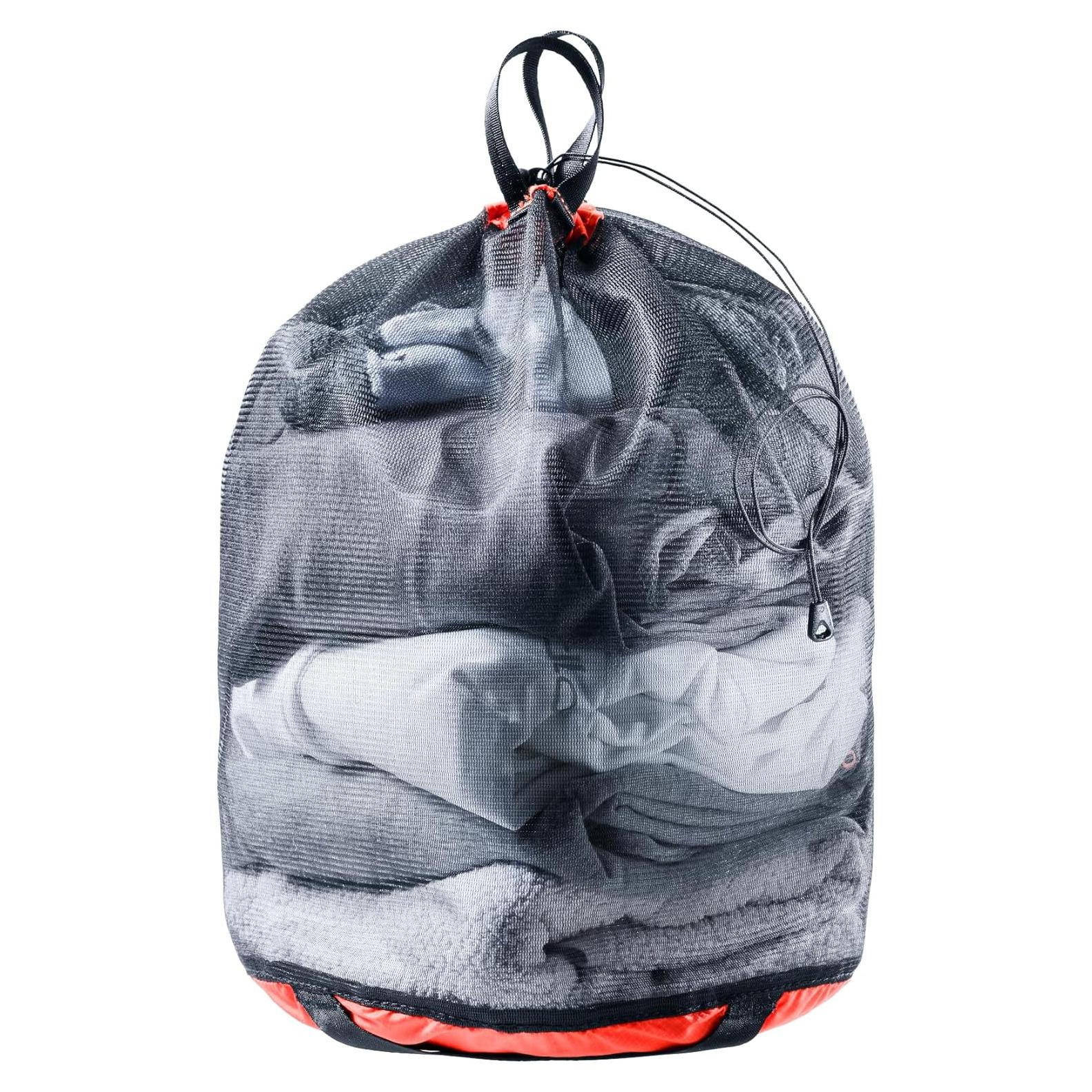 Saco de Malla Impermeable Deuter 5L Papaya-Negro