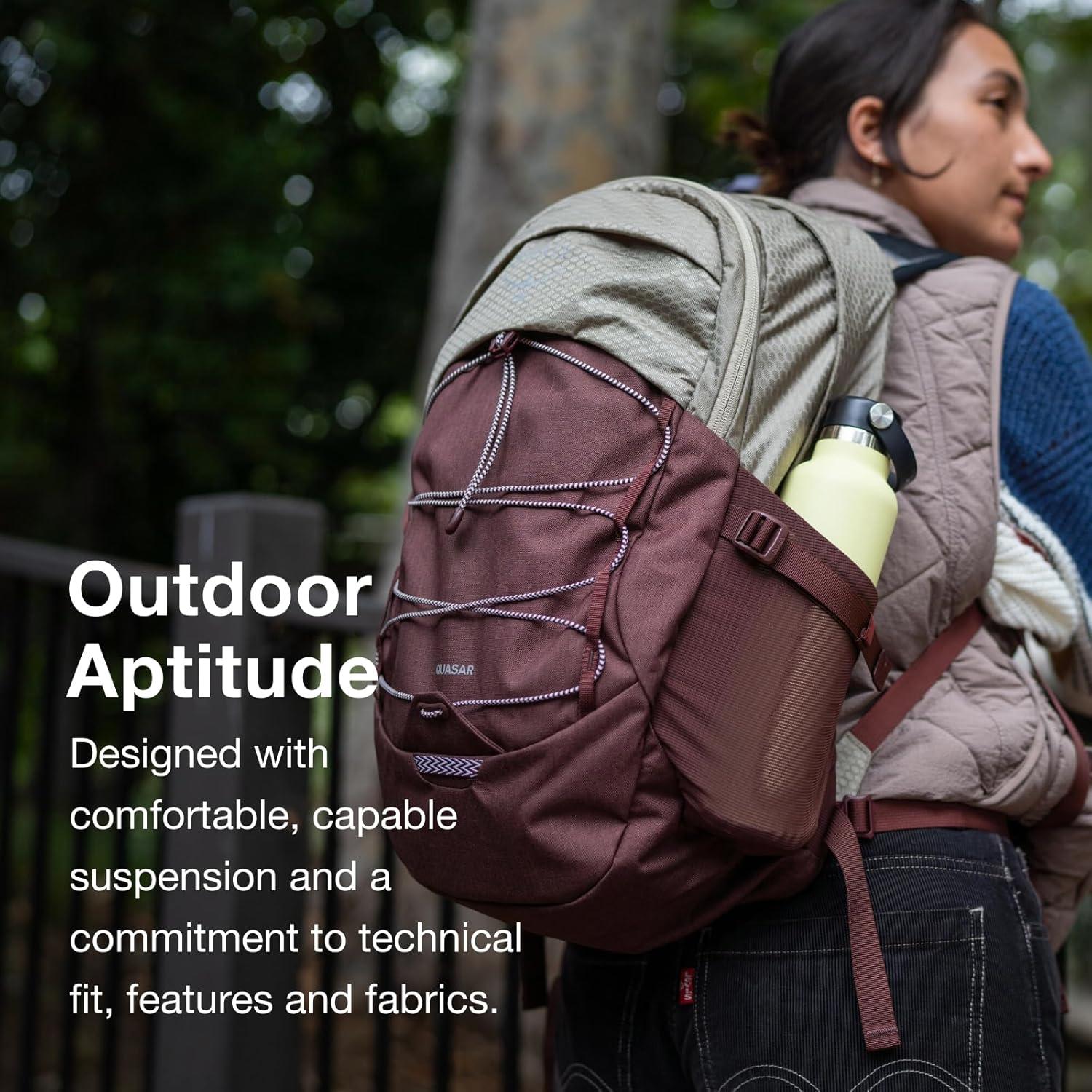 Mochila Osprey Quasar 26L Unisex con Funda para Laptop 14"