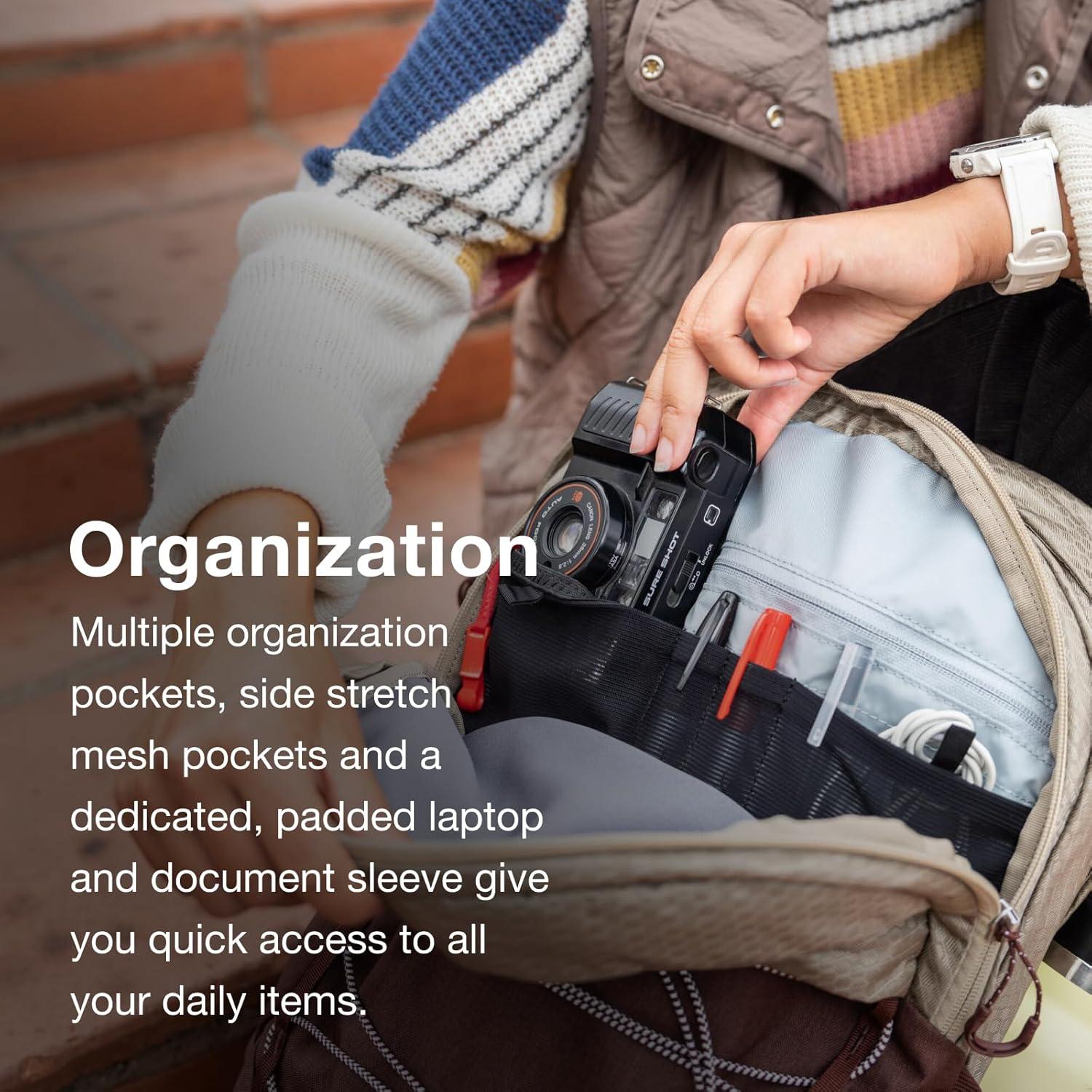 Mochila Osprey Quasar 26L Unisex con Funda para Laptop 14"