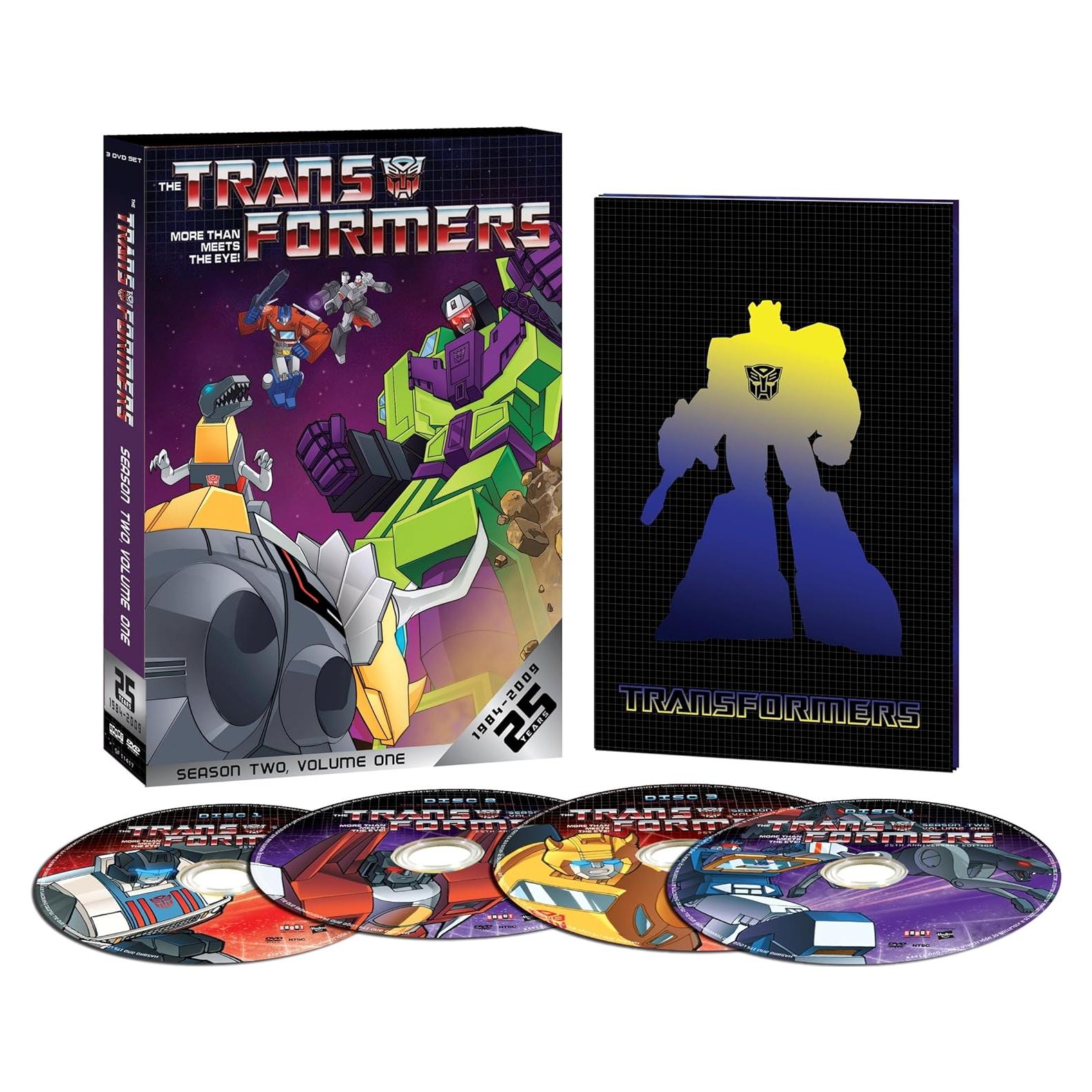 Transformers Temporada 2 Vol. 1 DVD Edición 25 Aniversario