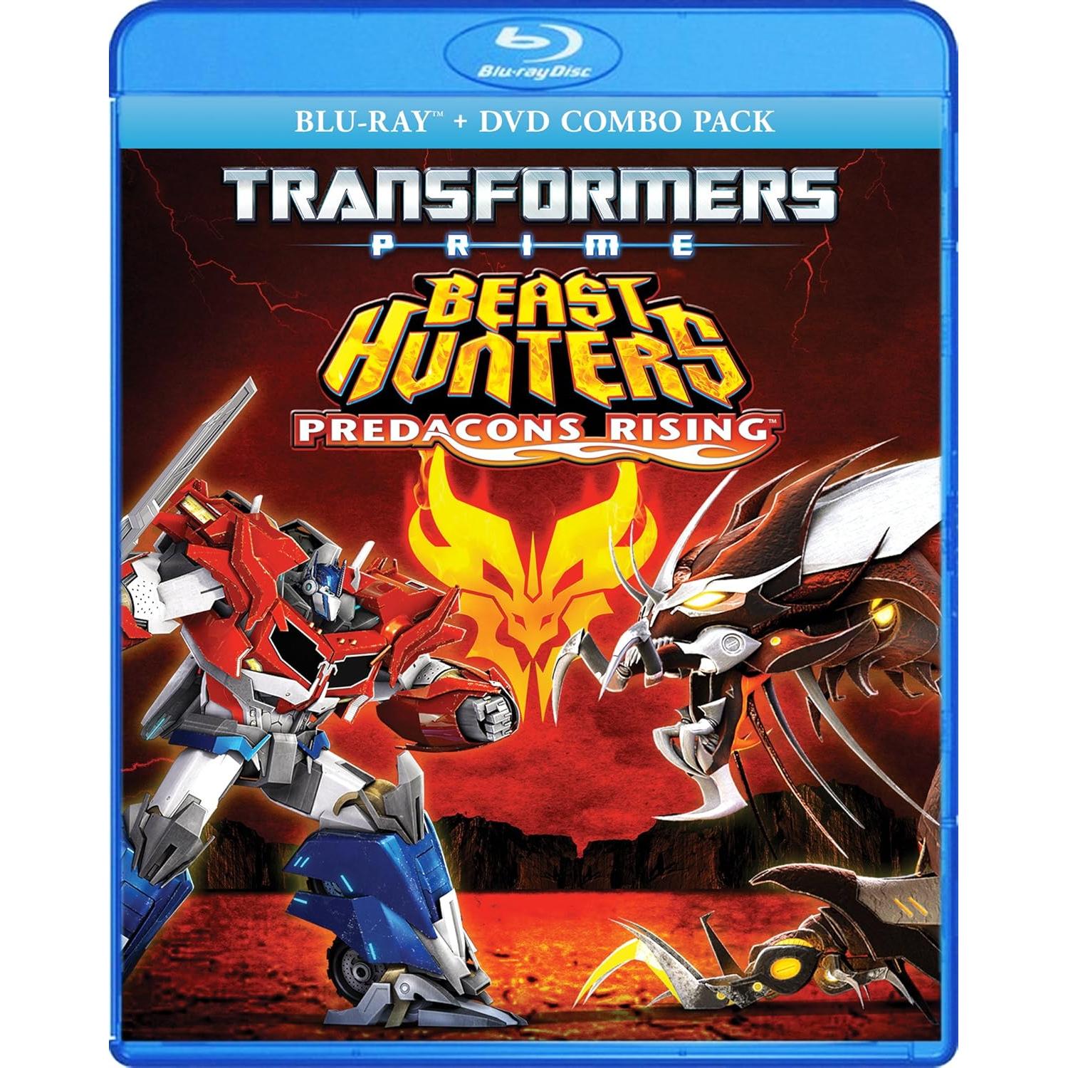 Transformers Prime: Predacons Rising Blu-ray 2 Discos