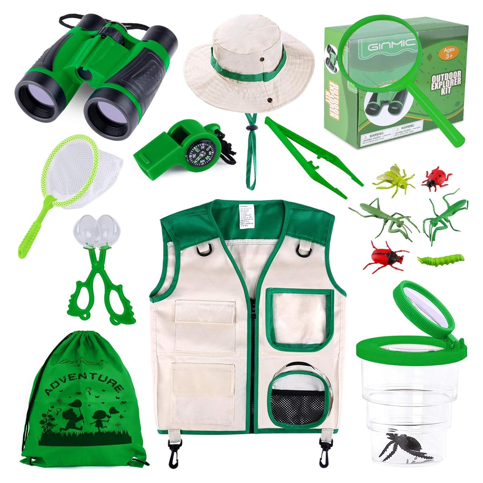 Kit de Exploración GINMIC 16 Pzs para Niños - Aventura al Aire Libre