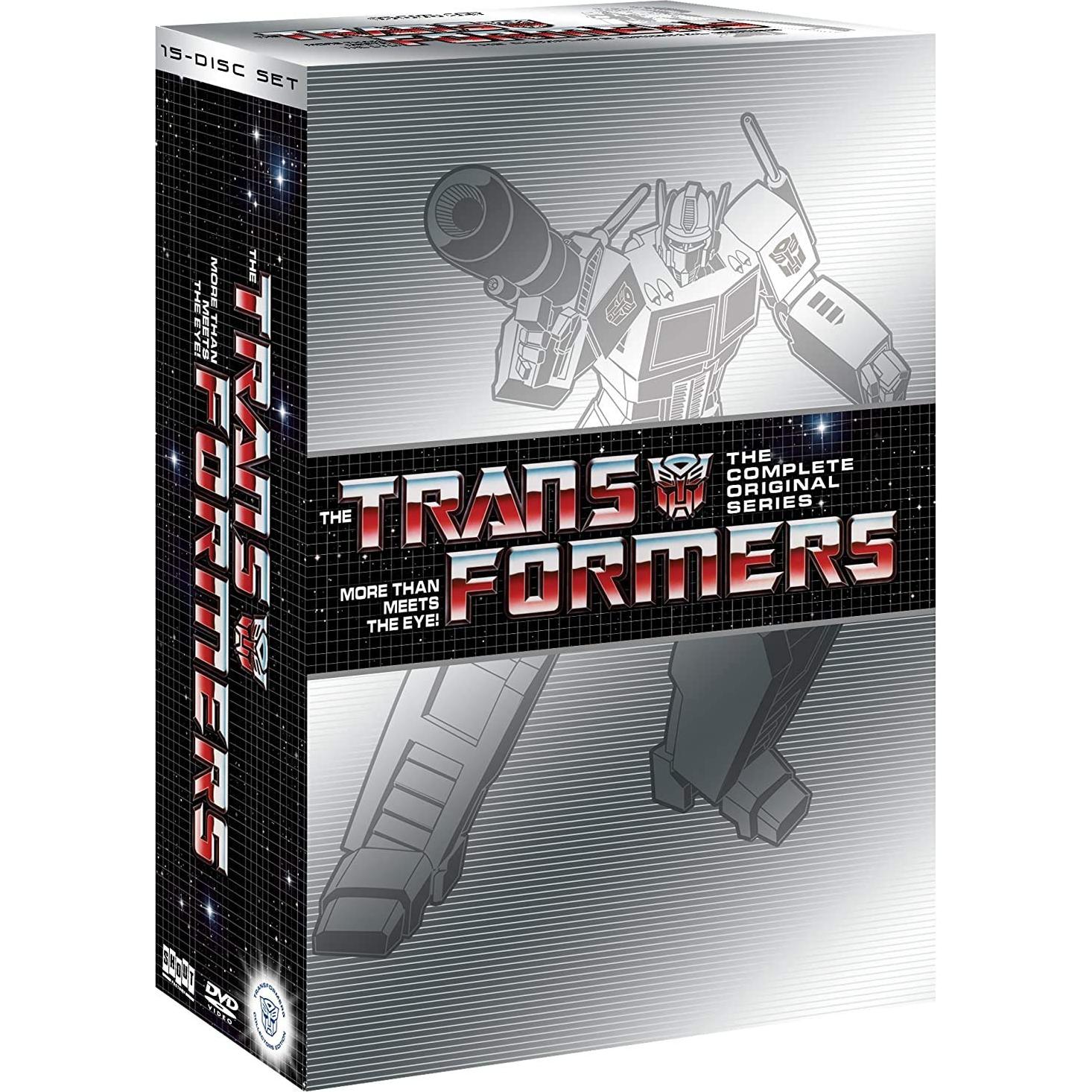 Transformers Colección Completa Serie DVD 15 Discos