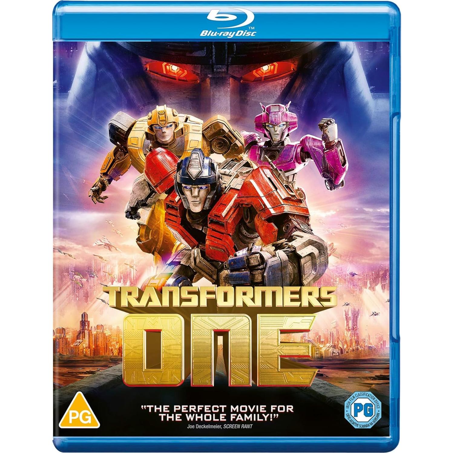 Transformers Uno Blu-ray 2024 - Película Animada CG