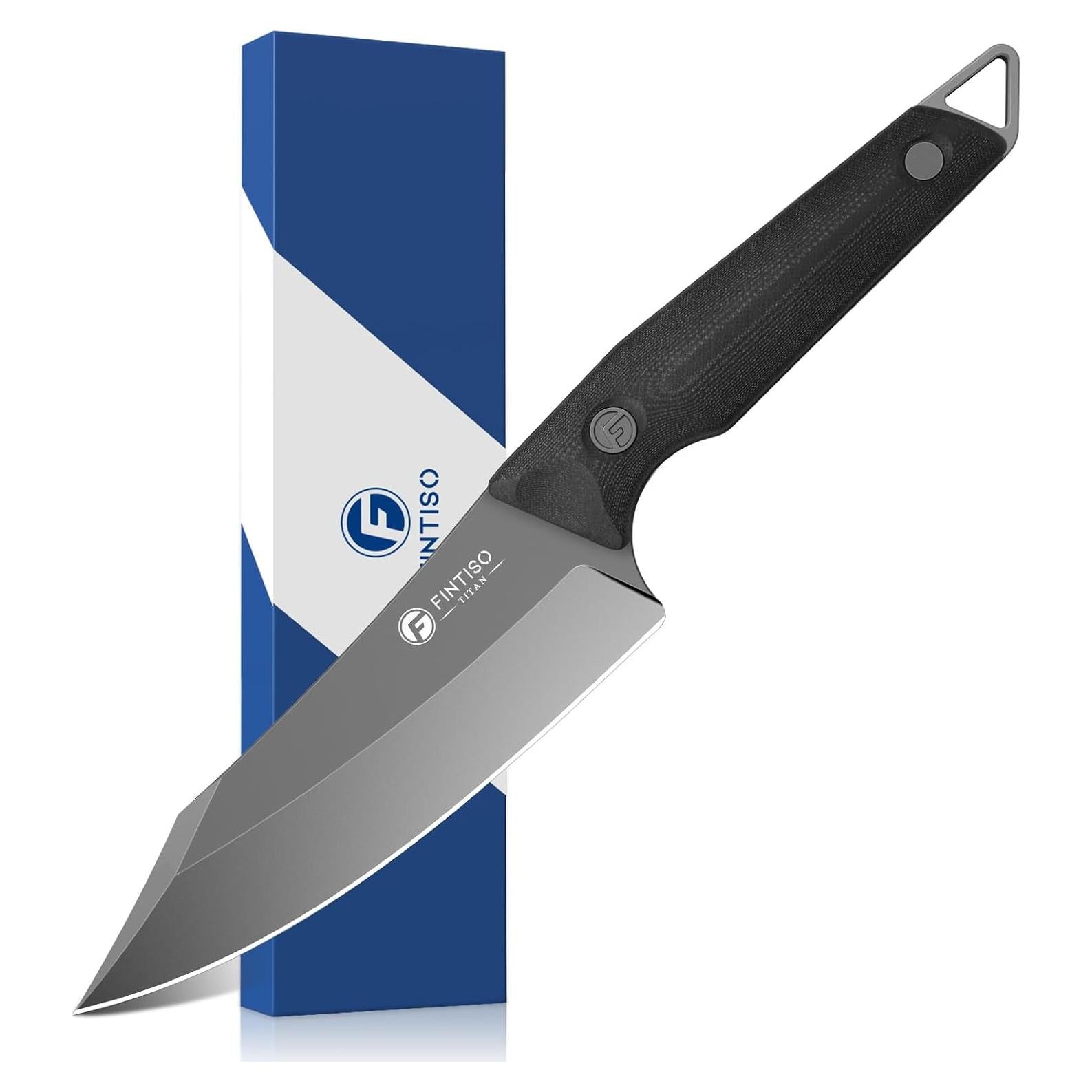 Cuchillo de Carnicero FINTISO 14C28N Mango G10 29.2cm