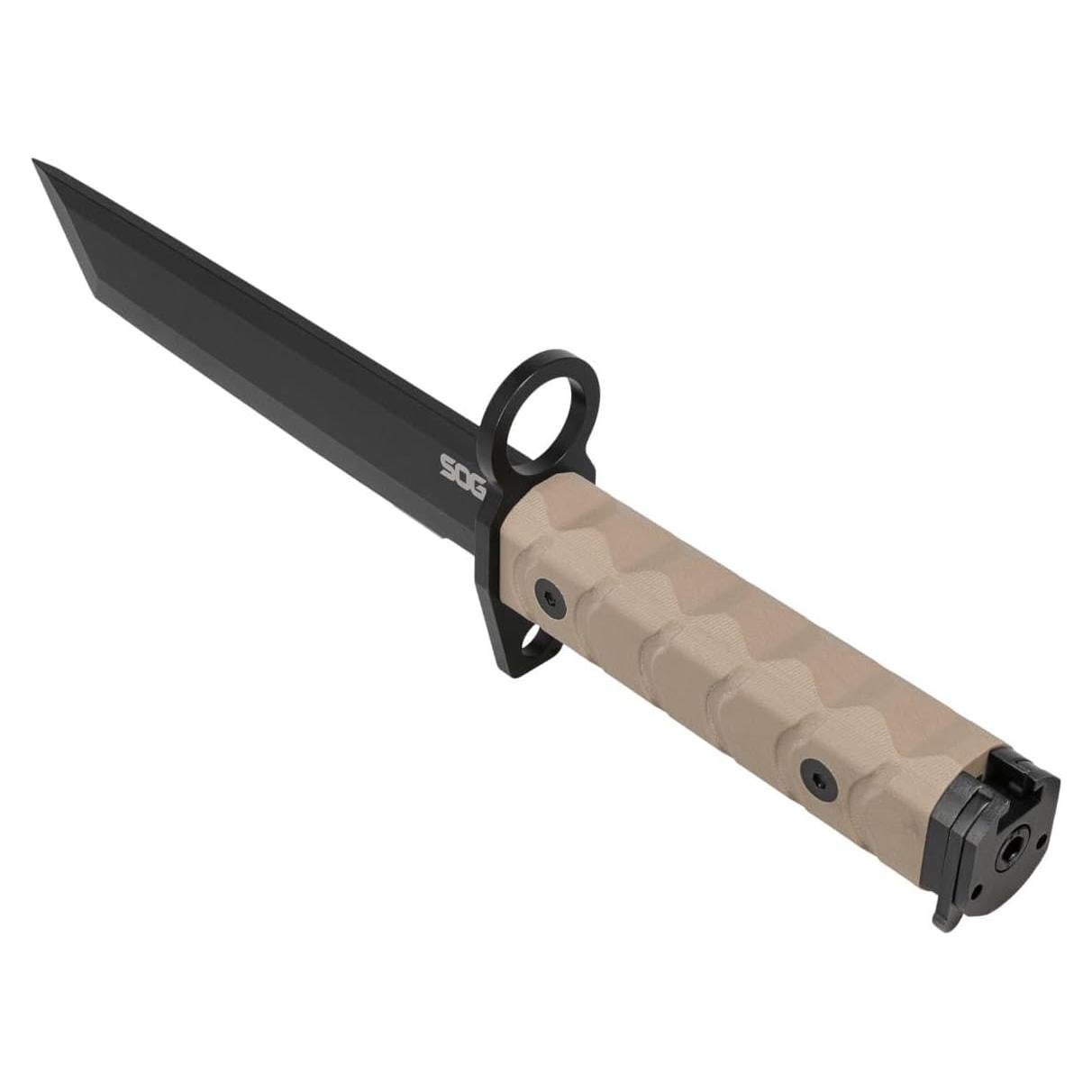 Cuchillo SOG Bayoneta Tanto BAR15T FDE 30.99cm Acero AUS-8