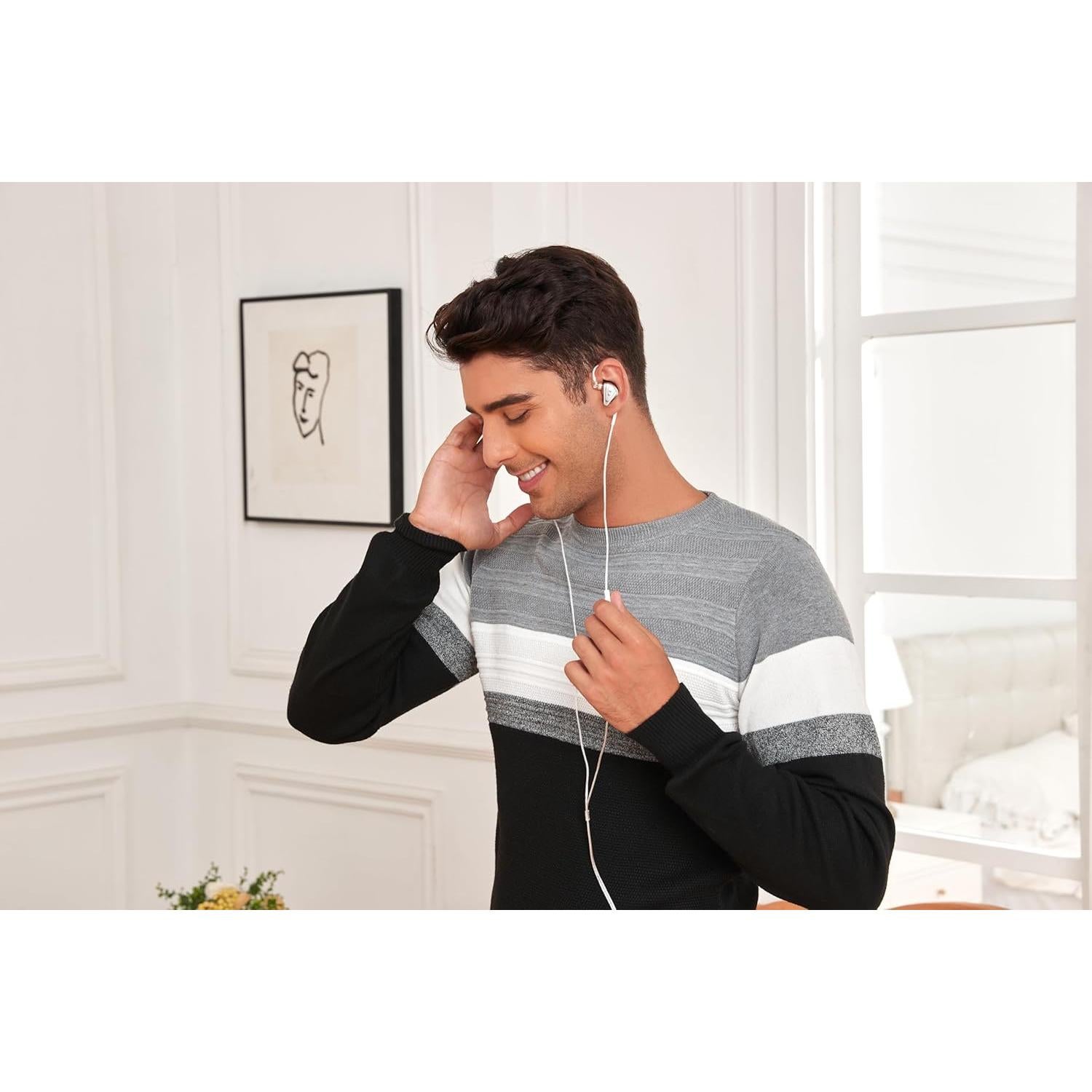 Auriculares In Ear KINBOOFI KZ ZSX HiFi 5BA 1DD Negro