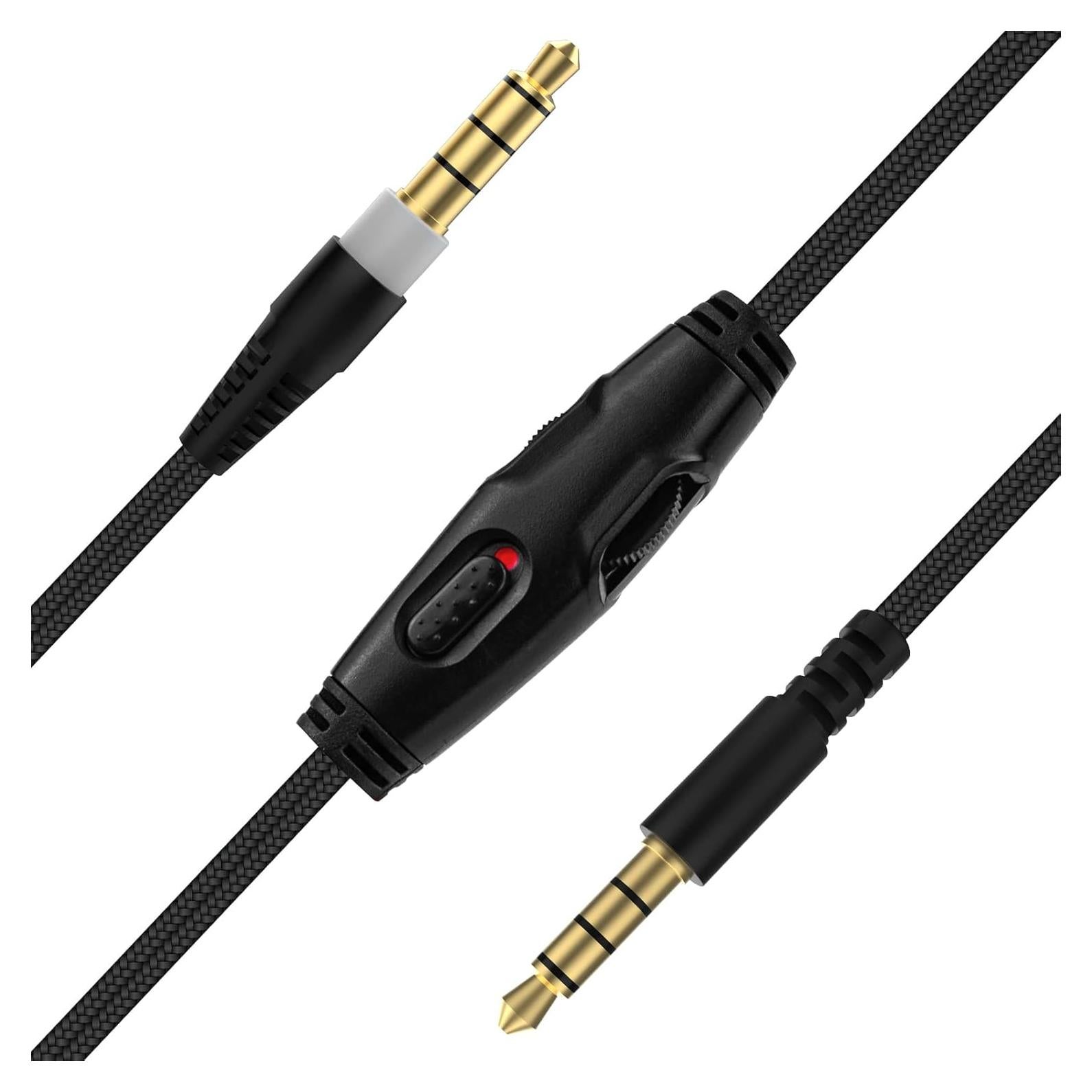 Cable de Reemplazo HyperX Cloud Alpha 1.5m - Control Volumen