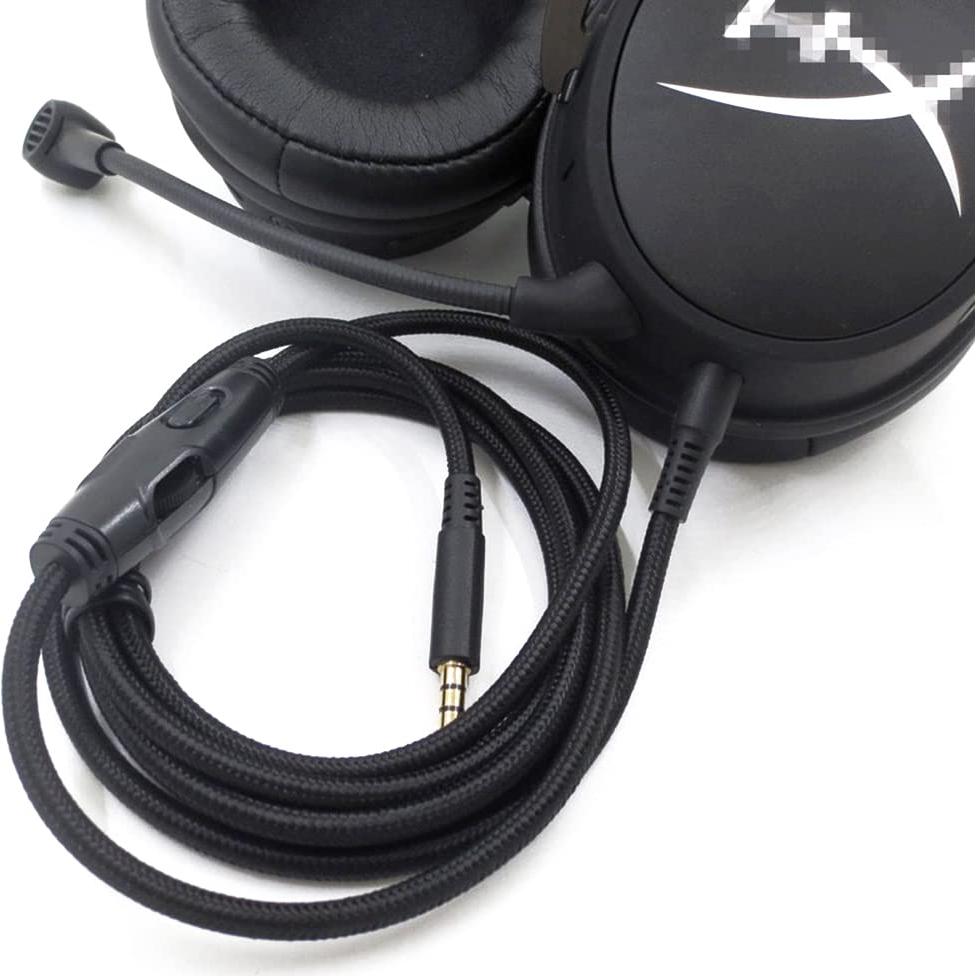 Cable de Reemplazo HyperX Cloud Alpha 1.5m - Control Volumen