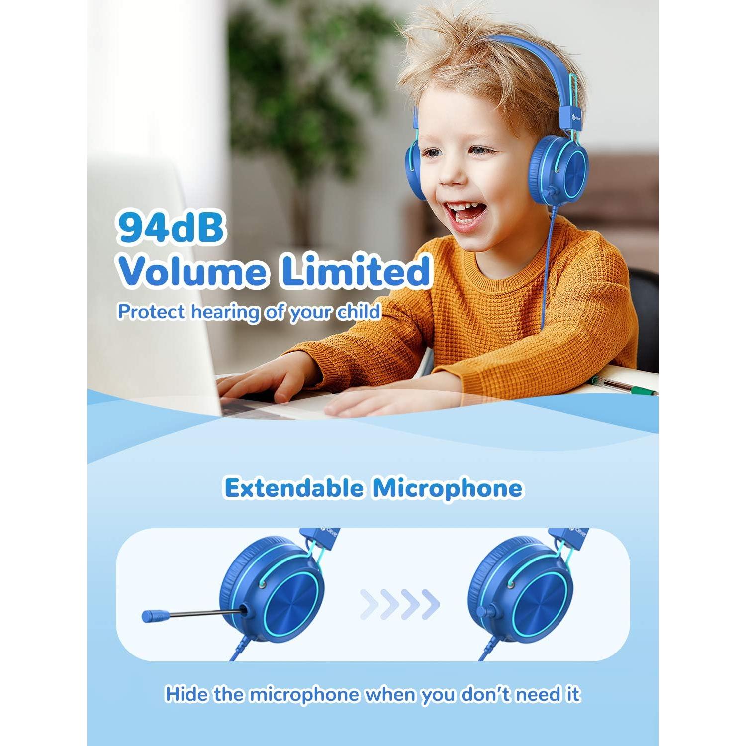 Auriculares iClever HS21 para Niños con Micrófono 94 dB