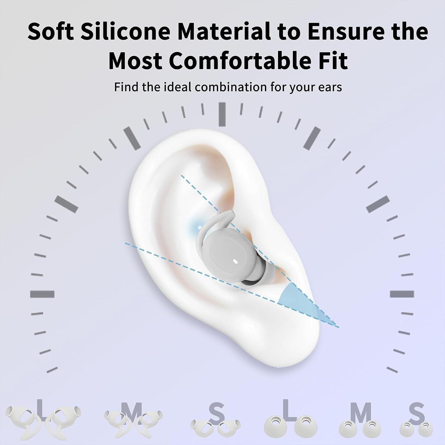 Auriculares Inalámbricos Damipow L29 Bluetooth 5.3 para Dormir