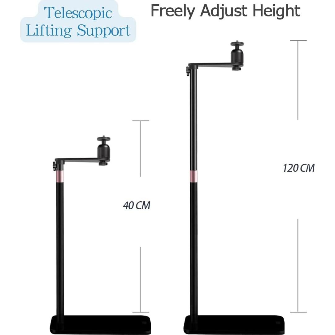 Soporte de Proyector de Piso HIBORI Altura Ajustable 40.6 a 121.9 cm
