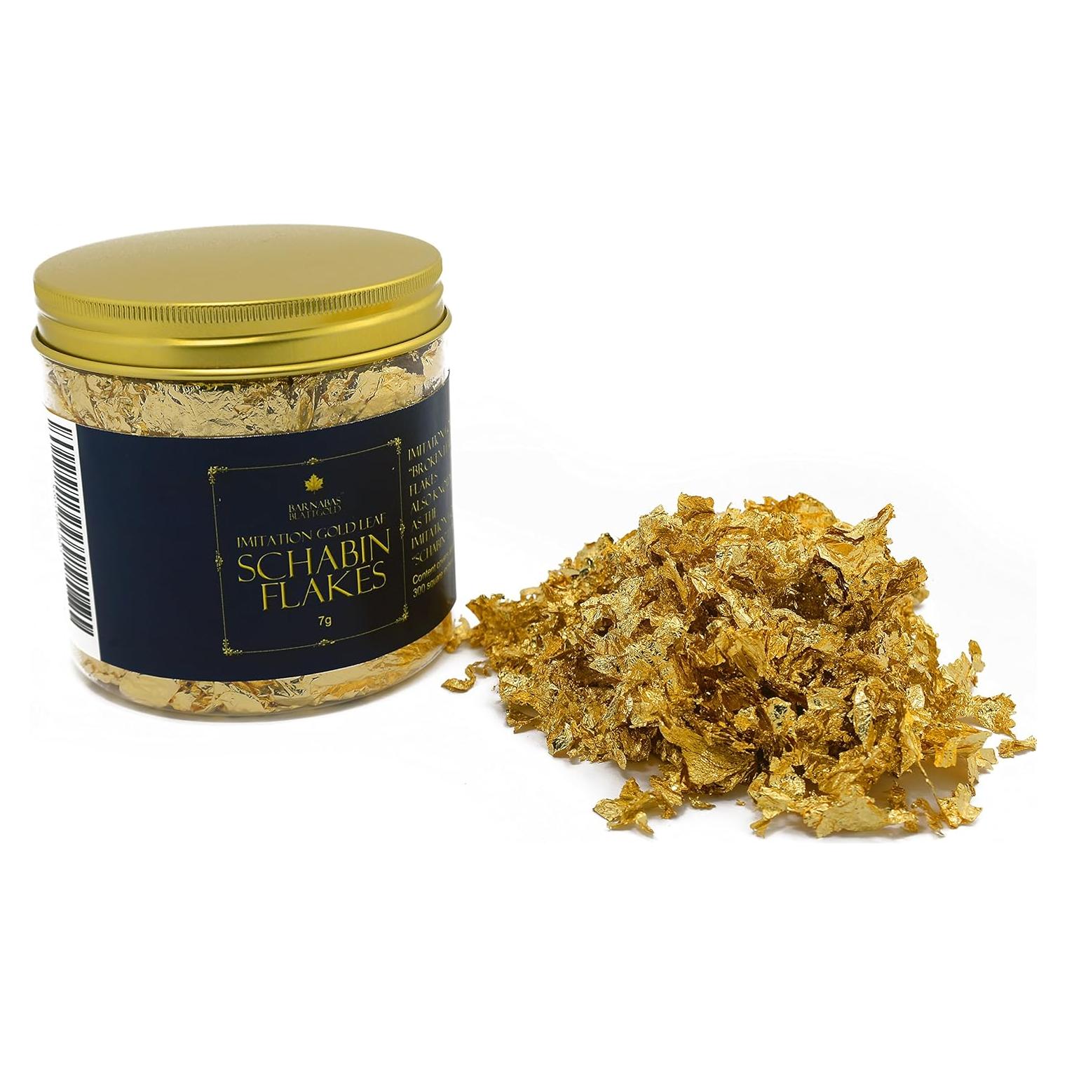 Copos de Hoja de Oro Imitación Barnabas Blattgold 7g