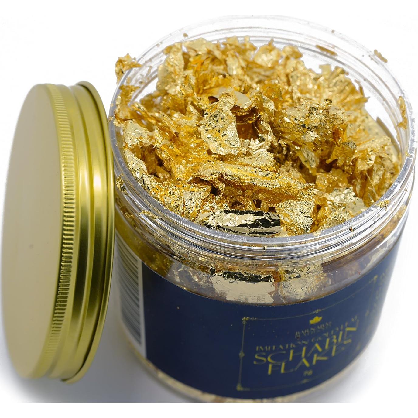 Copos de Hoja de Oro Imitación Barnabas Blattgold 7g