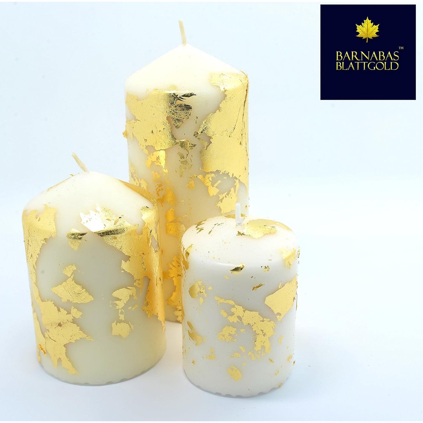 Copos de Hoja de Oro Imitación Barnabas Blattgold 7g