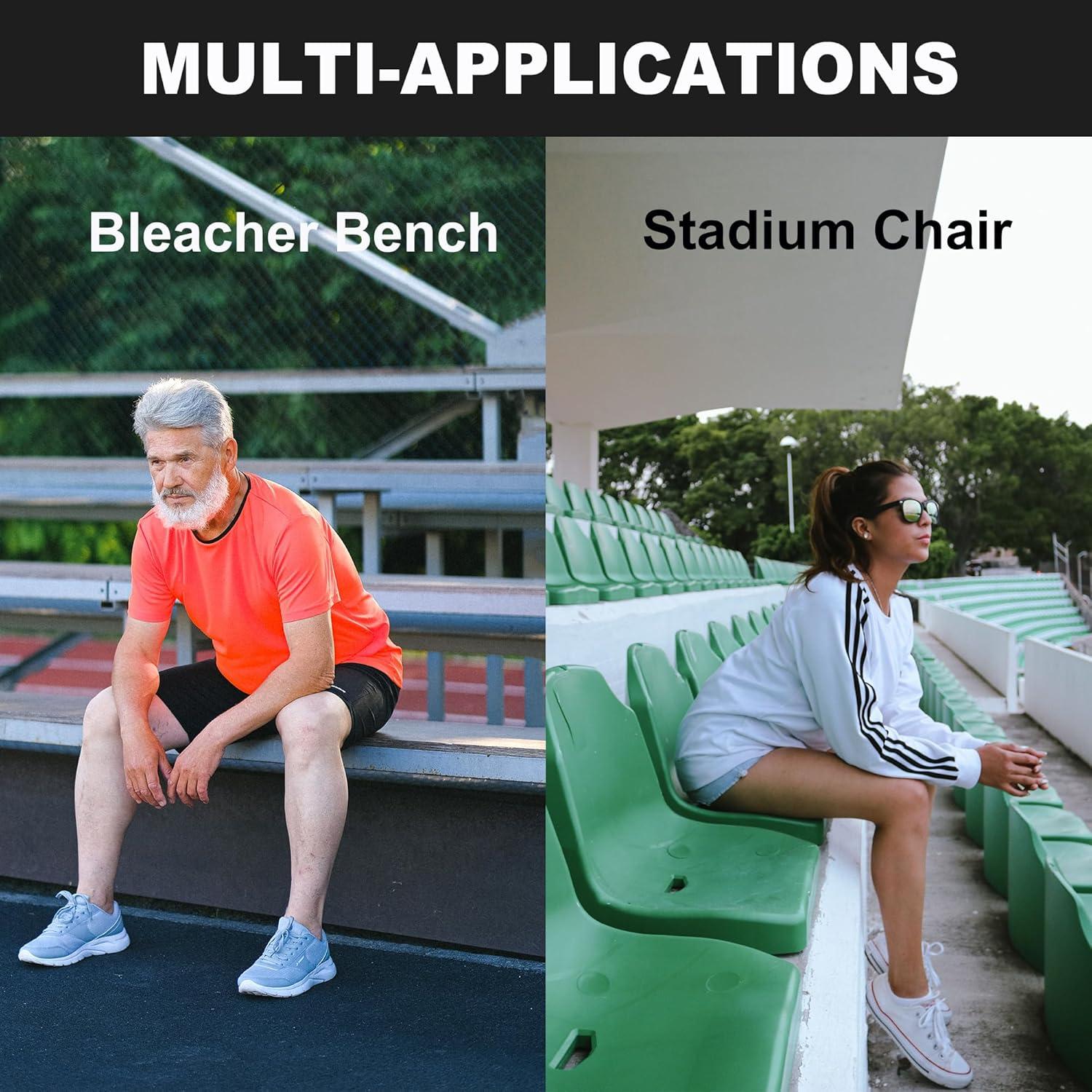 Cojines Portátiles UCOMFEEL para Estadio, 5 cm Grosor, Juego de 2