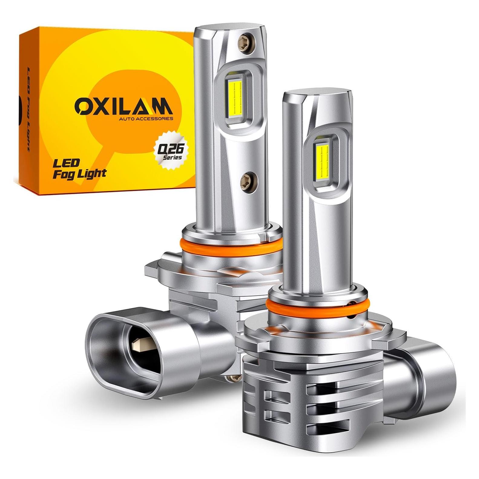 Bombillas LED OXILAM 9006 HB4 Antiniebla 400% Brillantes IP68