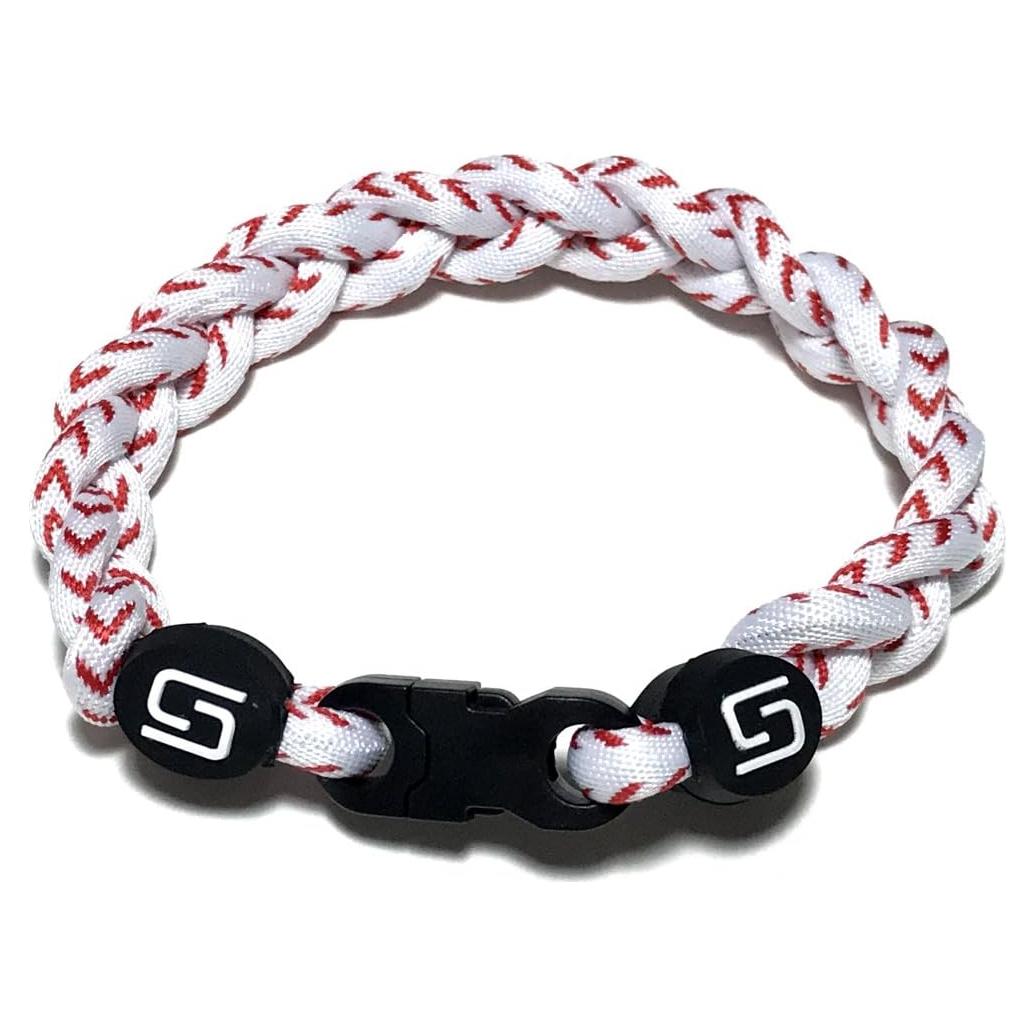 Pulsera Triple de Titanio Sport Ropes - Unisex, 20.32 cm