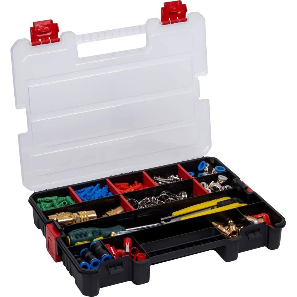 Juego de 2 Cajas Organizadoras Gator Clamps 20 Compartimentos