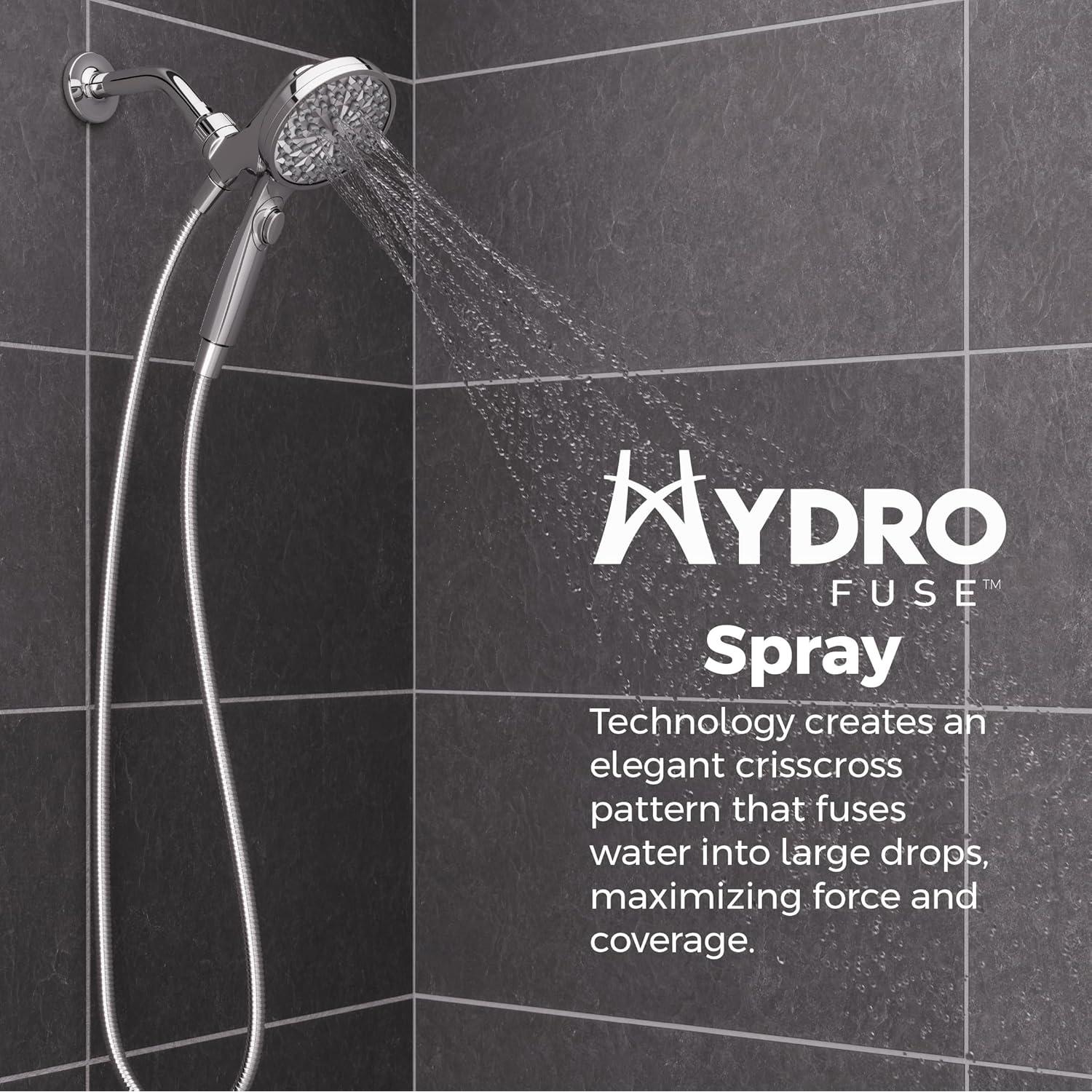 Cabezal de Ducha Portátil Pfister HydroFuse 6 Funciones Cromado