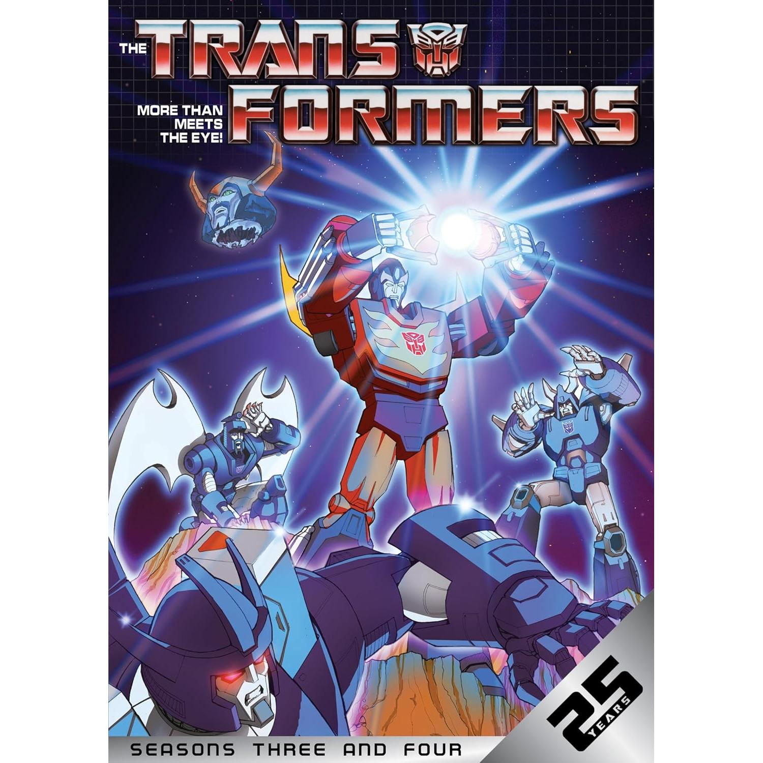 Transformers DVD 25 Aniversario Temporadas 3 y 4