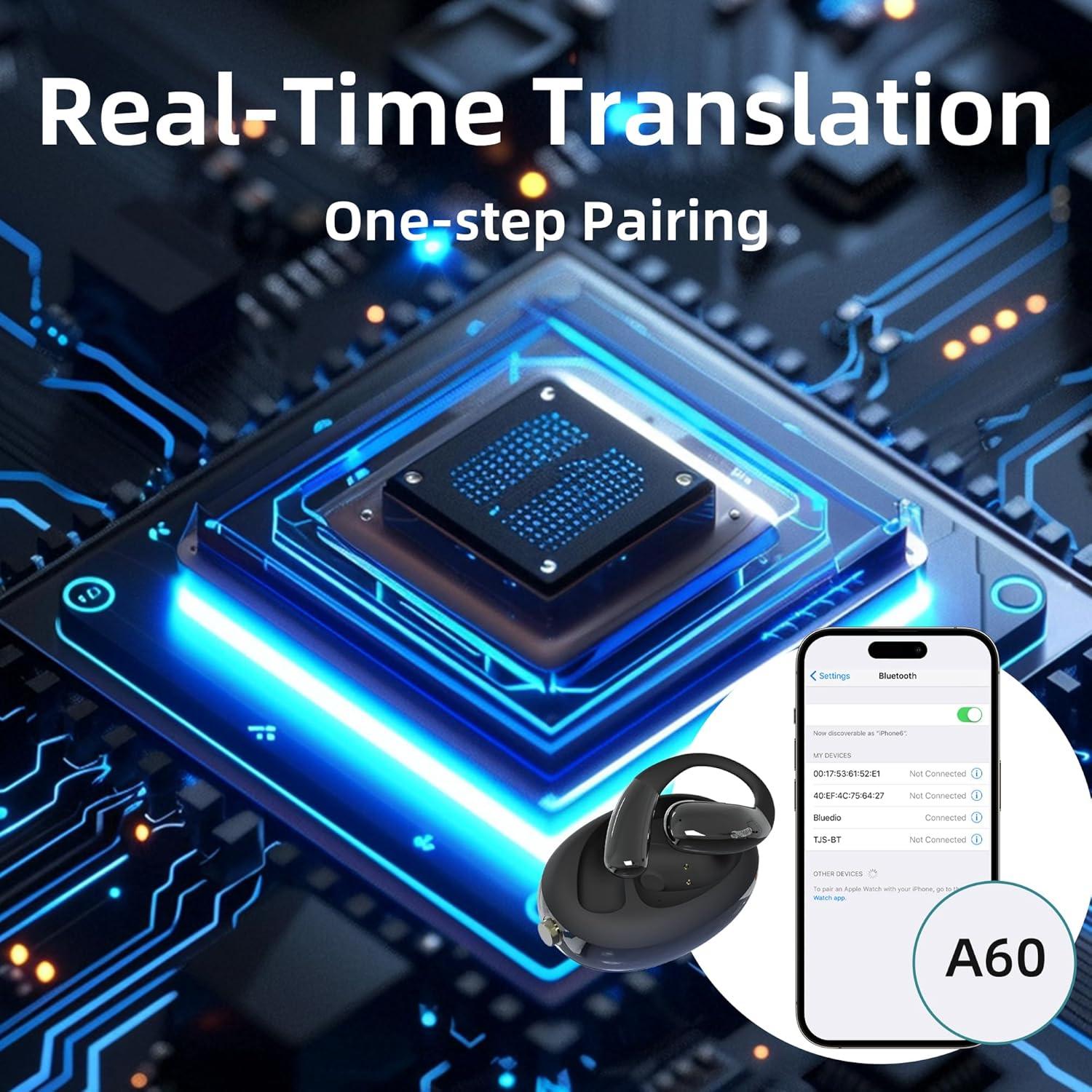 Auriculares de Traducción Viline AI, Sonido HD, 8h Batería