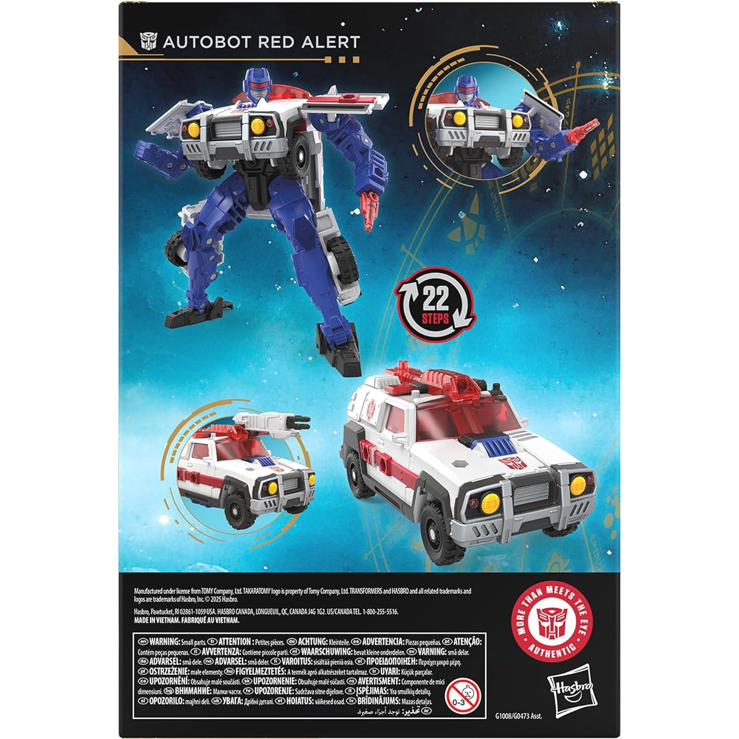 Figura de Acción Transformers Autobot Red Alert 17.5 cm