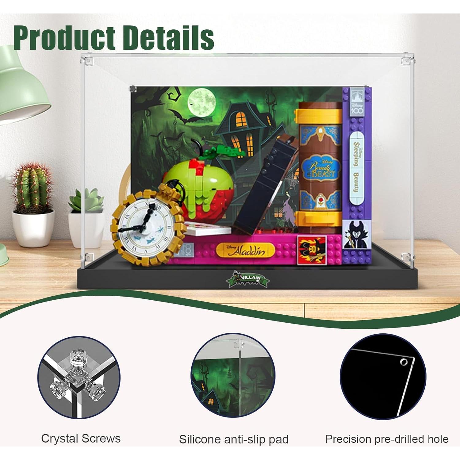 Caja de Exhibición Acrílica NAOCARD para Lego 43227