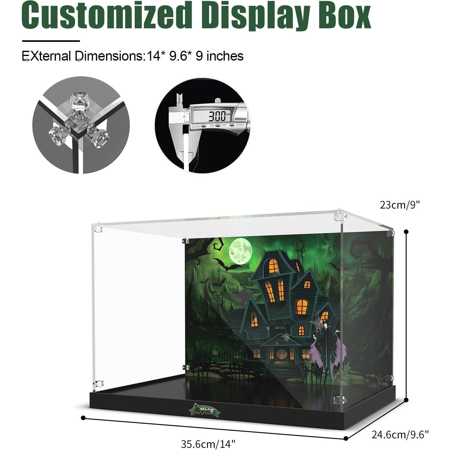 Caja de Exhibición Acrílica NAOCARD para Lego 43227