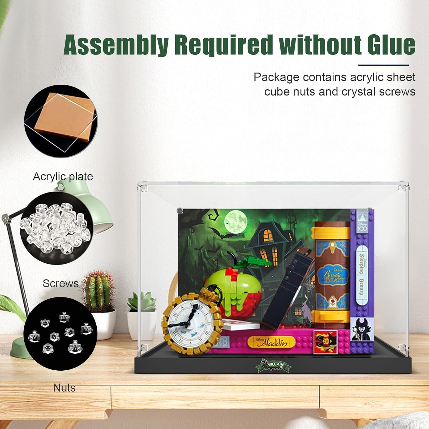 Caja de Exhibición Acrílica NAOCARD para Lego 43227