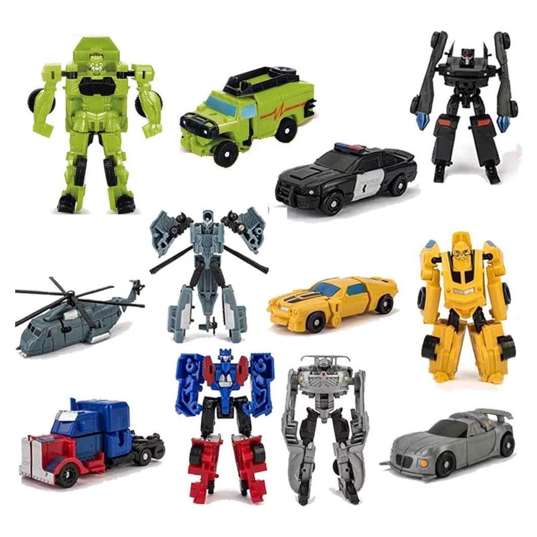 Set de 6 Juguetes Robot de Coche HAYUL para Niños 5-12 Años