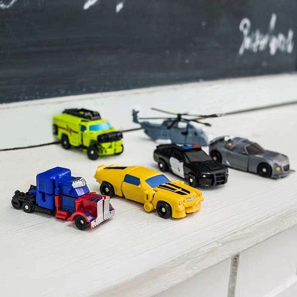 Set de 6 Juguetes Robot de Coche HAYUL para Niños 5-12 Años