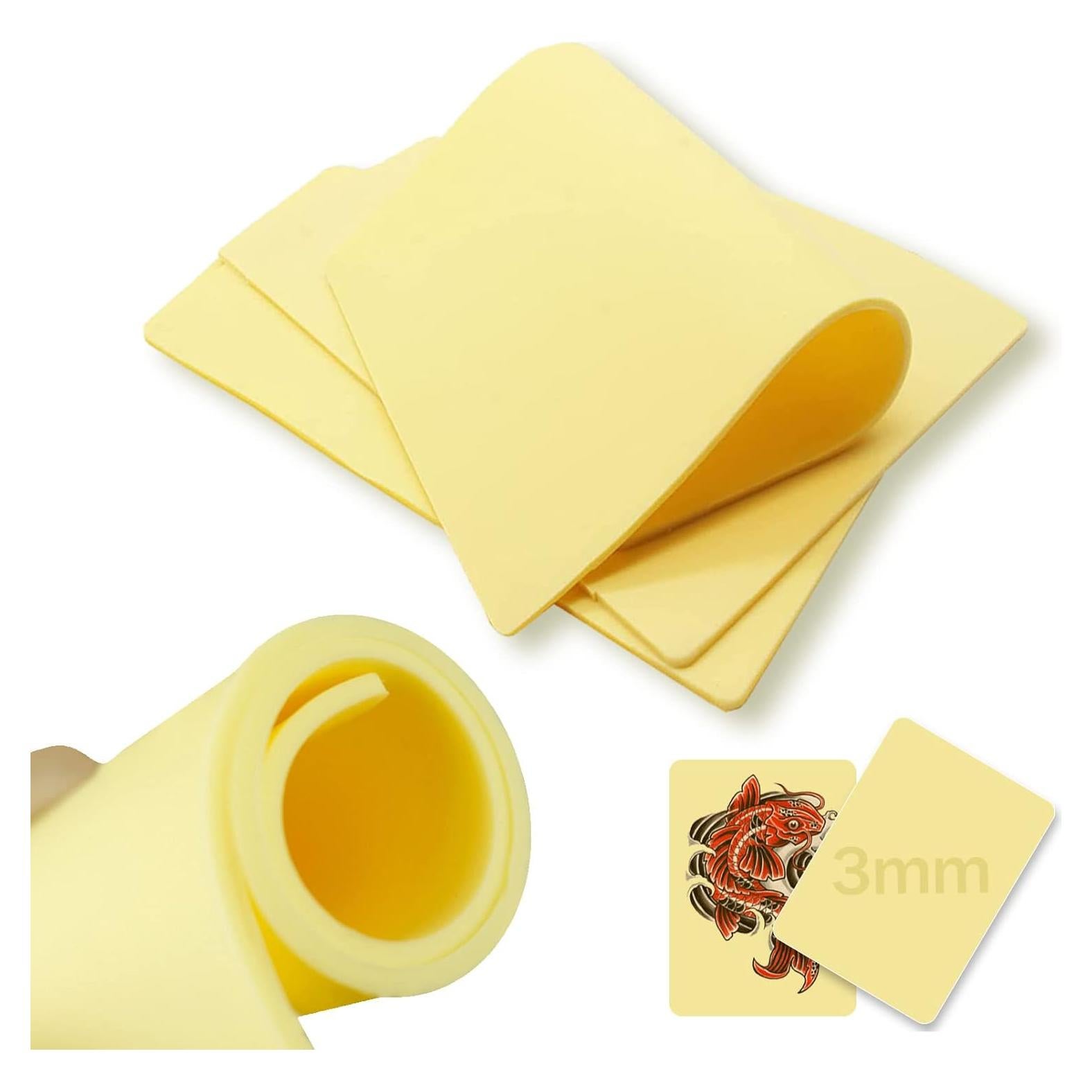 Piel Sintética de Tatuaje Usiriy 3pcs 20x30cm 3mm