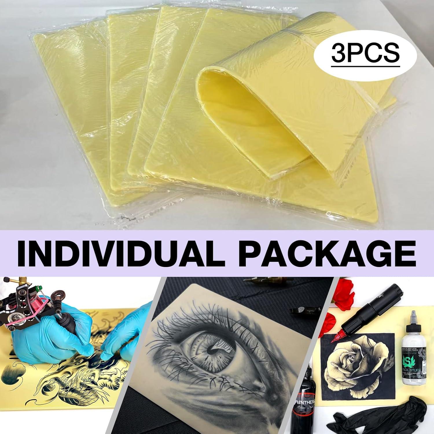 Piel Sintética de Tatuaje Usiriy 3pcs 20x30cm 3mm