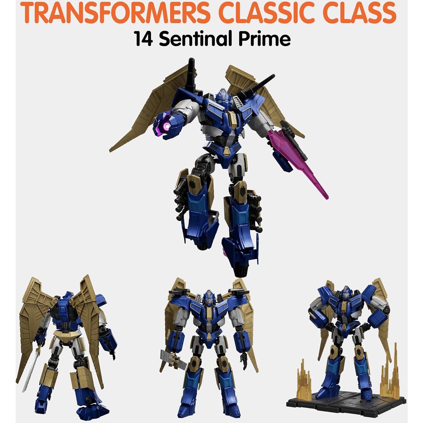 BLOKEES Transformers Classic Class 14 Transformers One Sentinel Prime