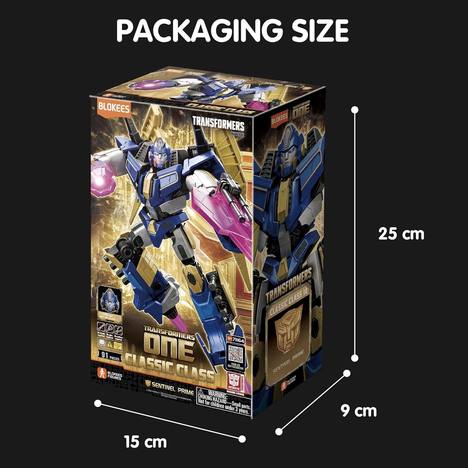 BLOKEES Transformers Classic Class 14 Transformers One Sentinel Prime