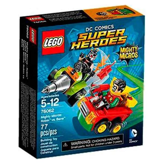 LEGO Super Héroes Mighty Micros Robin vs Bane 76062