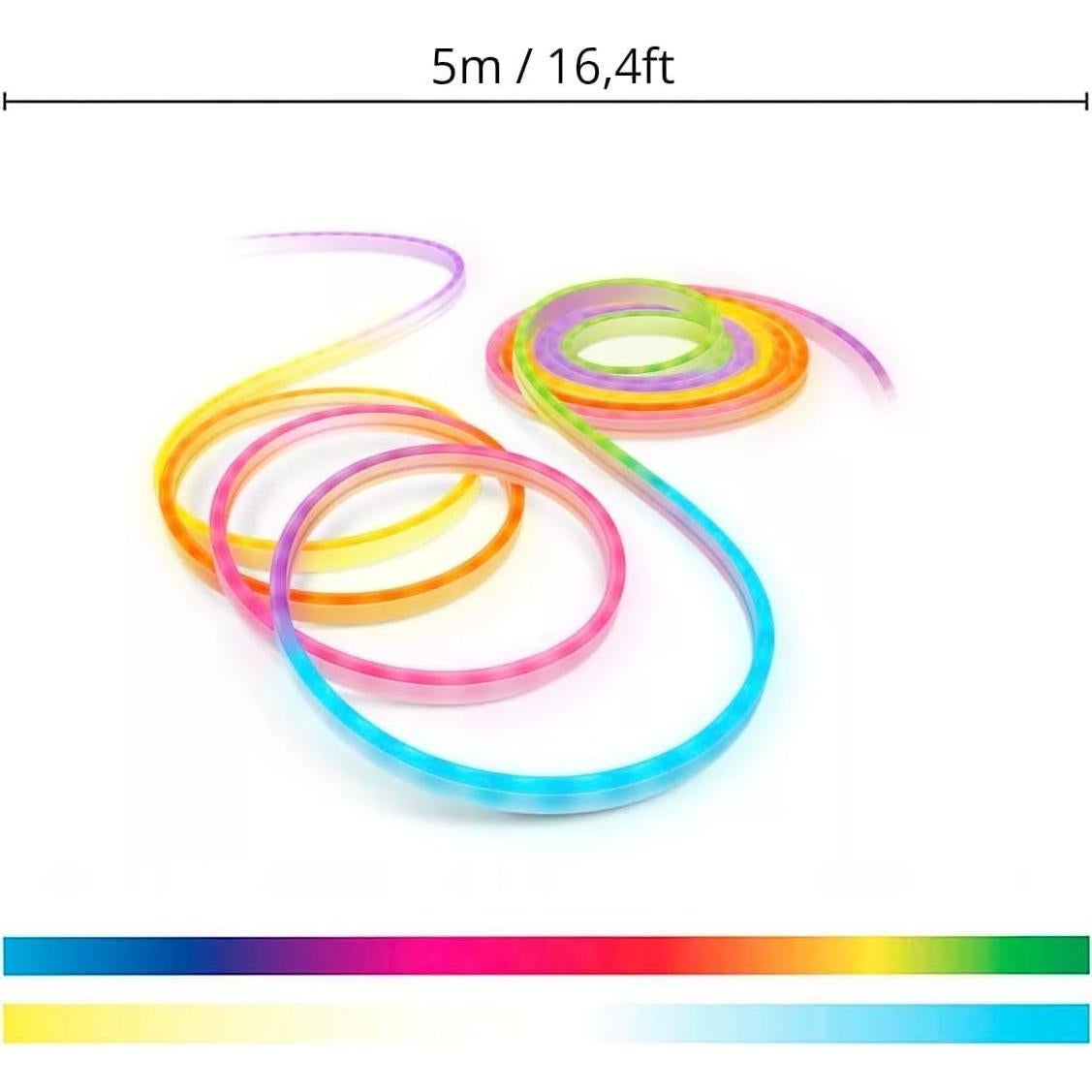 Tira de Luz LED WiZ Smart Flex 5m Multicolor Control App/Voz